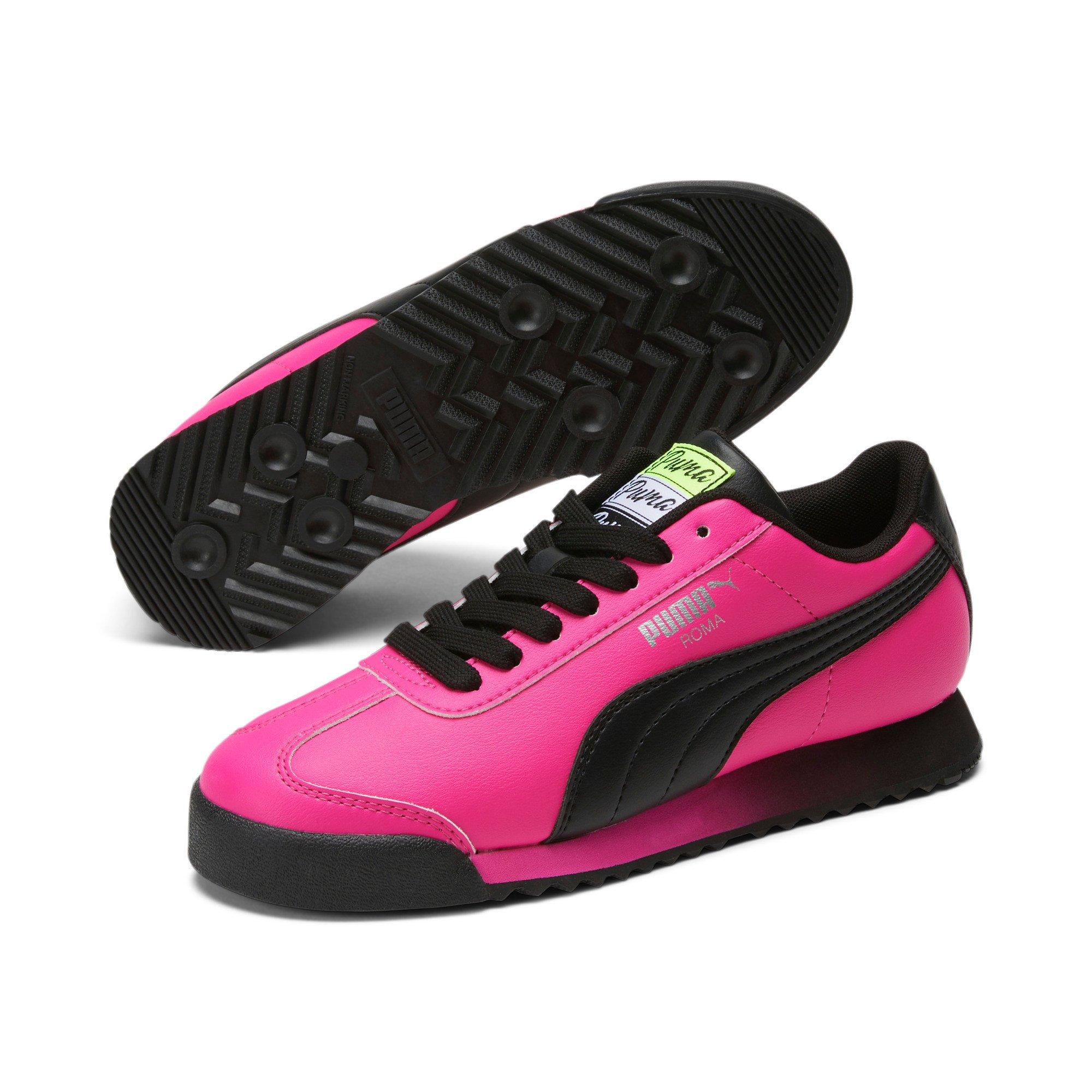 PUMA Roma Limitless Grade School Girls' "Pink/Black" Shoe