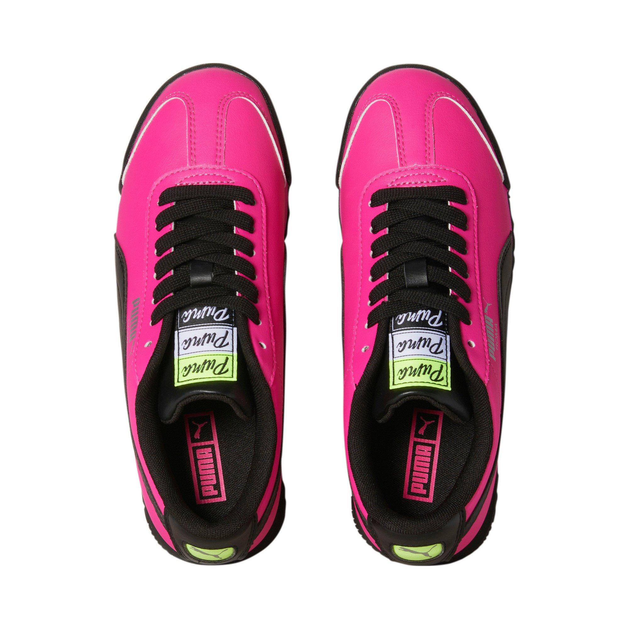 PUMA Roma Limitless Grade School Girls' "Pink/Black" Shoe