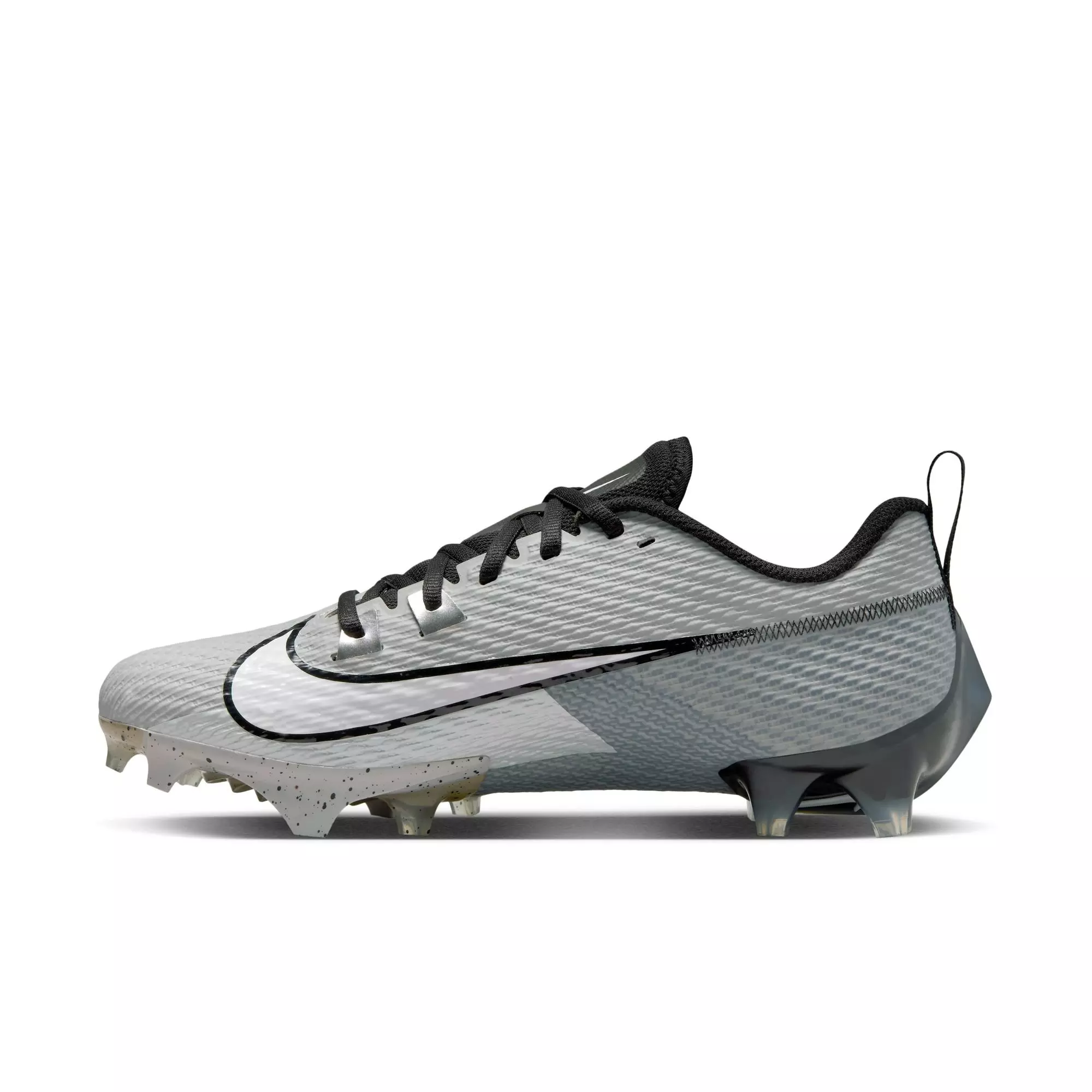 Nike Vapor Edge Speed 360 2 "Lt Smoke Grey/Black/Khaki" Men's Football Cleat - GREY/BLACK