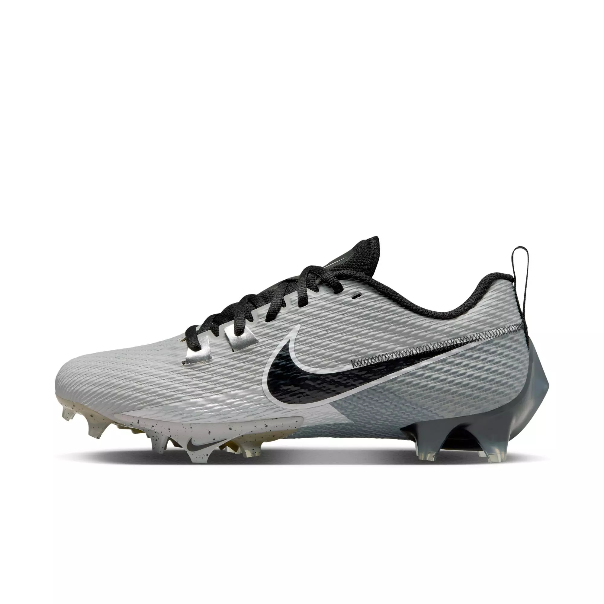 Nike Vapor Edge Speed 360 2 "Lt Smoke Grey/Black/Khaki" Men's Football Cleat - GREY/BLACK
