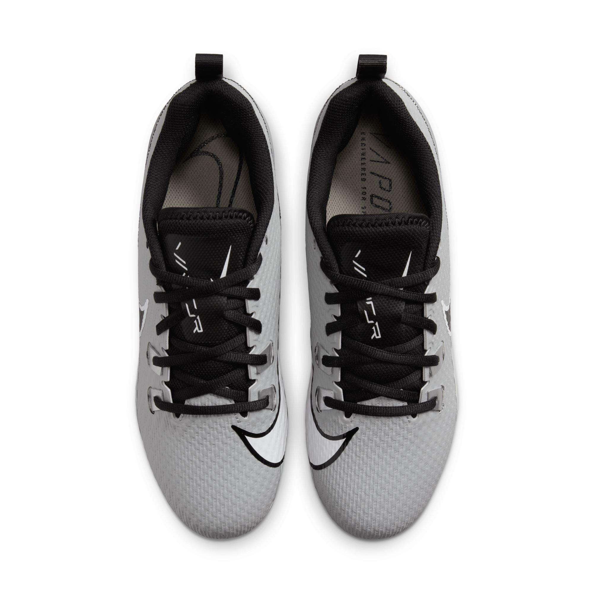Nike Vapor Edge Speed 360 2 "Lt Smoke Grey/Black/Khaki" Men's Football Cleat - GREY/BLACK Thumbnail View 5