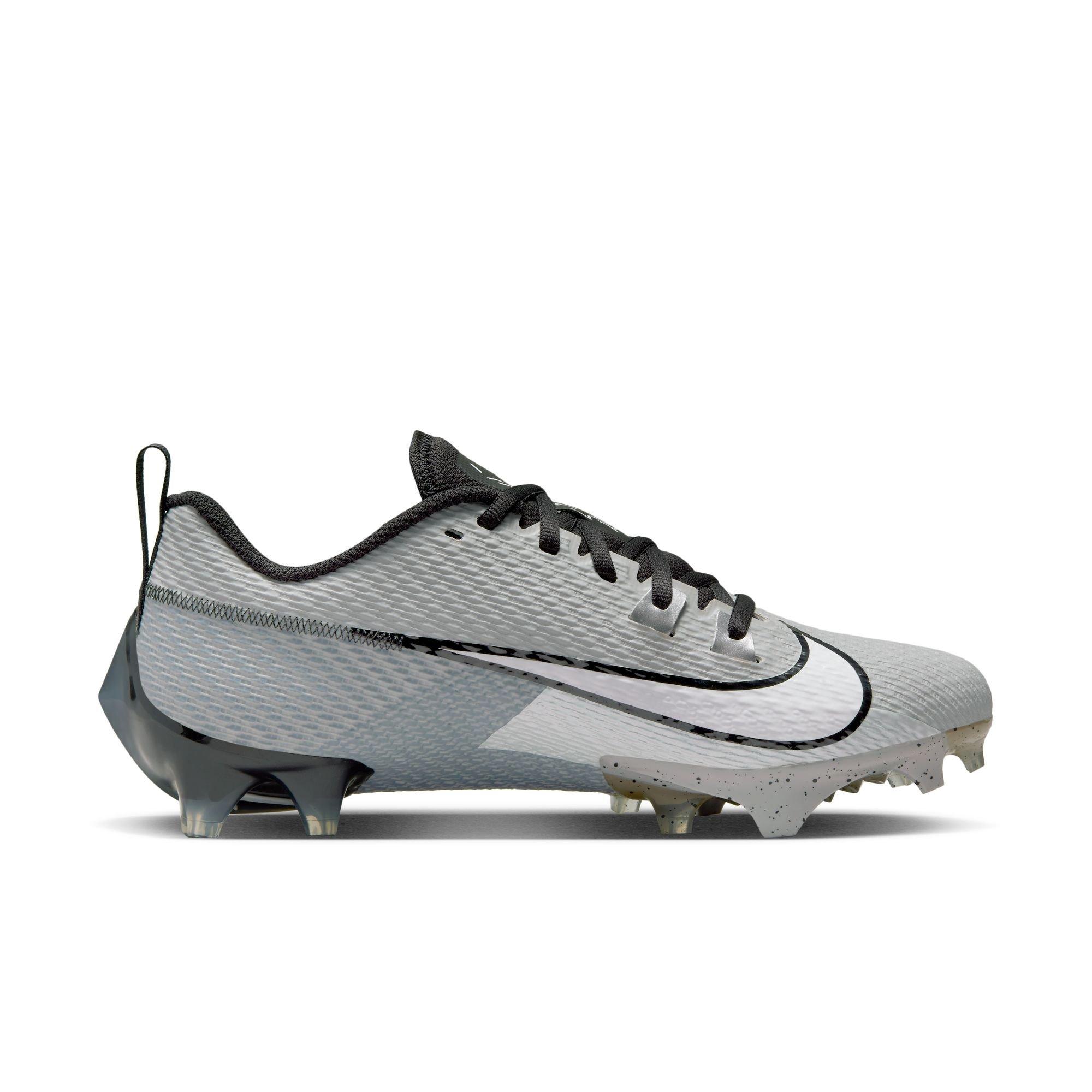Nike Vapor Edge Speed 360 2 "Lt Smoke Grey/Black/Khaki" Men's Football Cleat - GREY/BLACK Thumbnail View 2