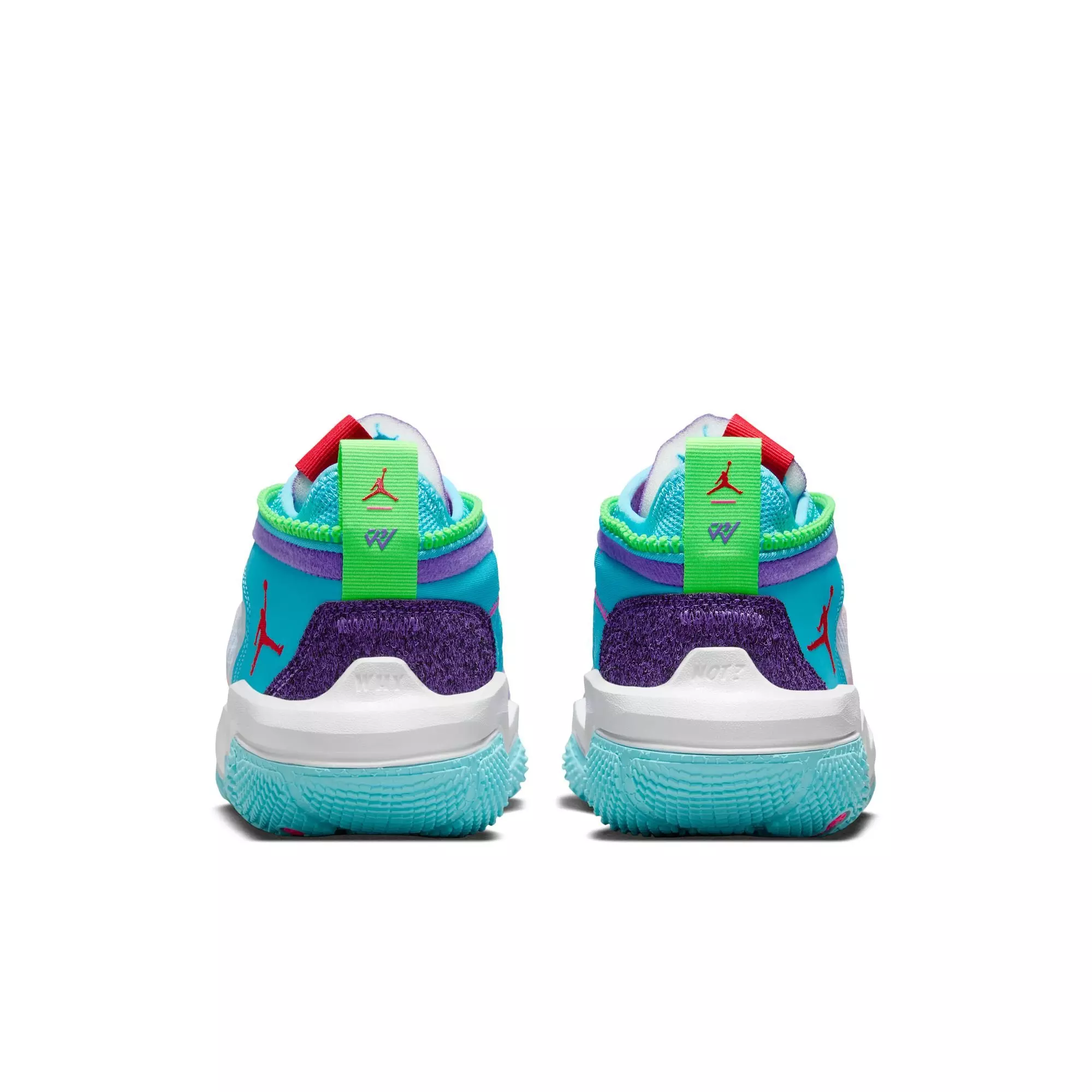 Jordan Why Not? Zer0.6 "Siren Red/Baltic Blue/Action Grape" Men's Basketball Shoe - WHITE/SIREN RED/BALTIC BLUE/ACTION GRAPE