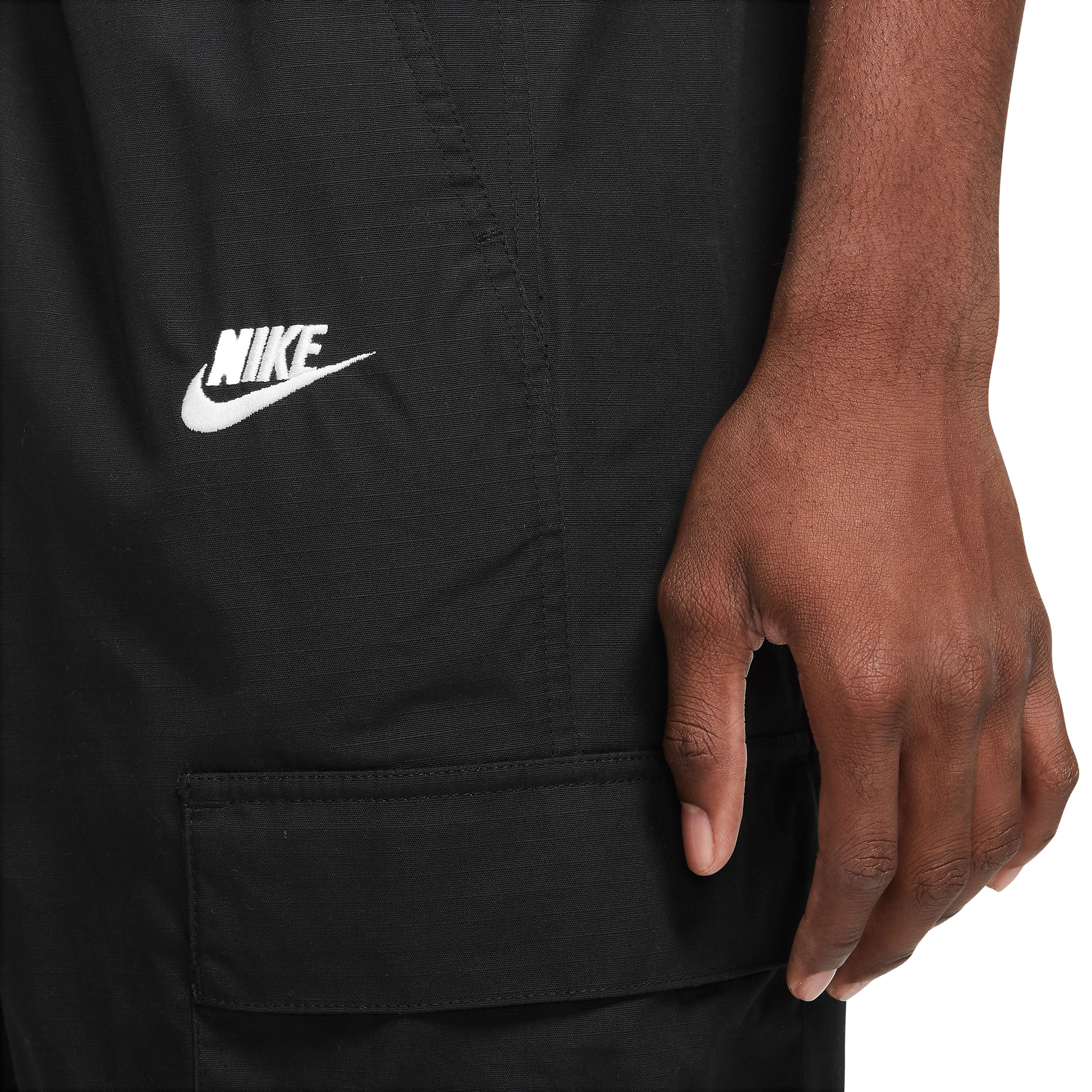 ★Nike★ Sportswear Club Woven Cargo Pants M Black HV1434010 Nike Men's Club Woven Cargo Pants-Black