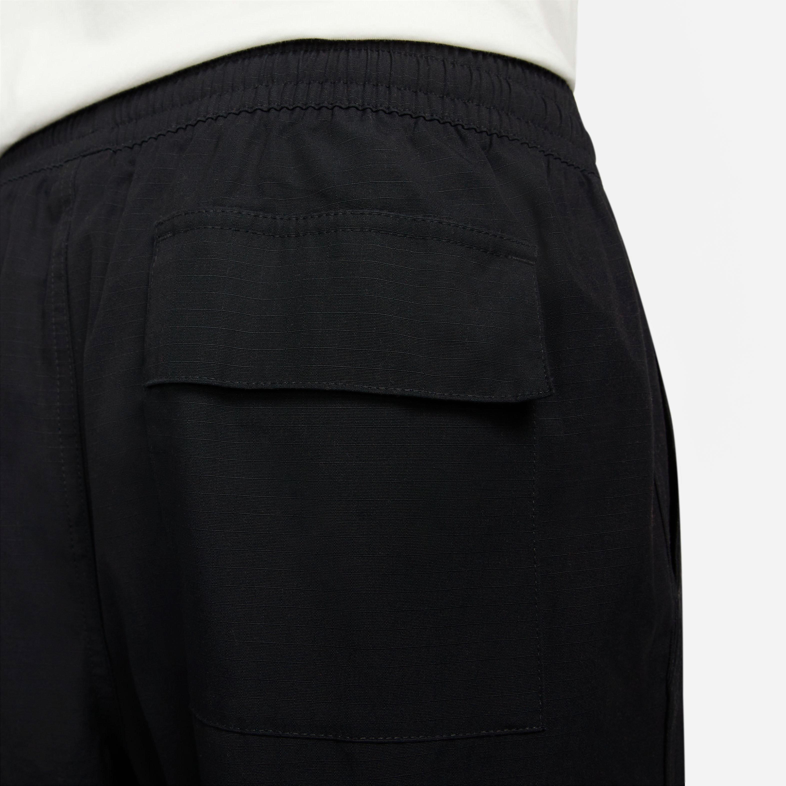 Nike Men's Club Woven Cargo Pants-Black - BLACK Thumbnail View 1