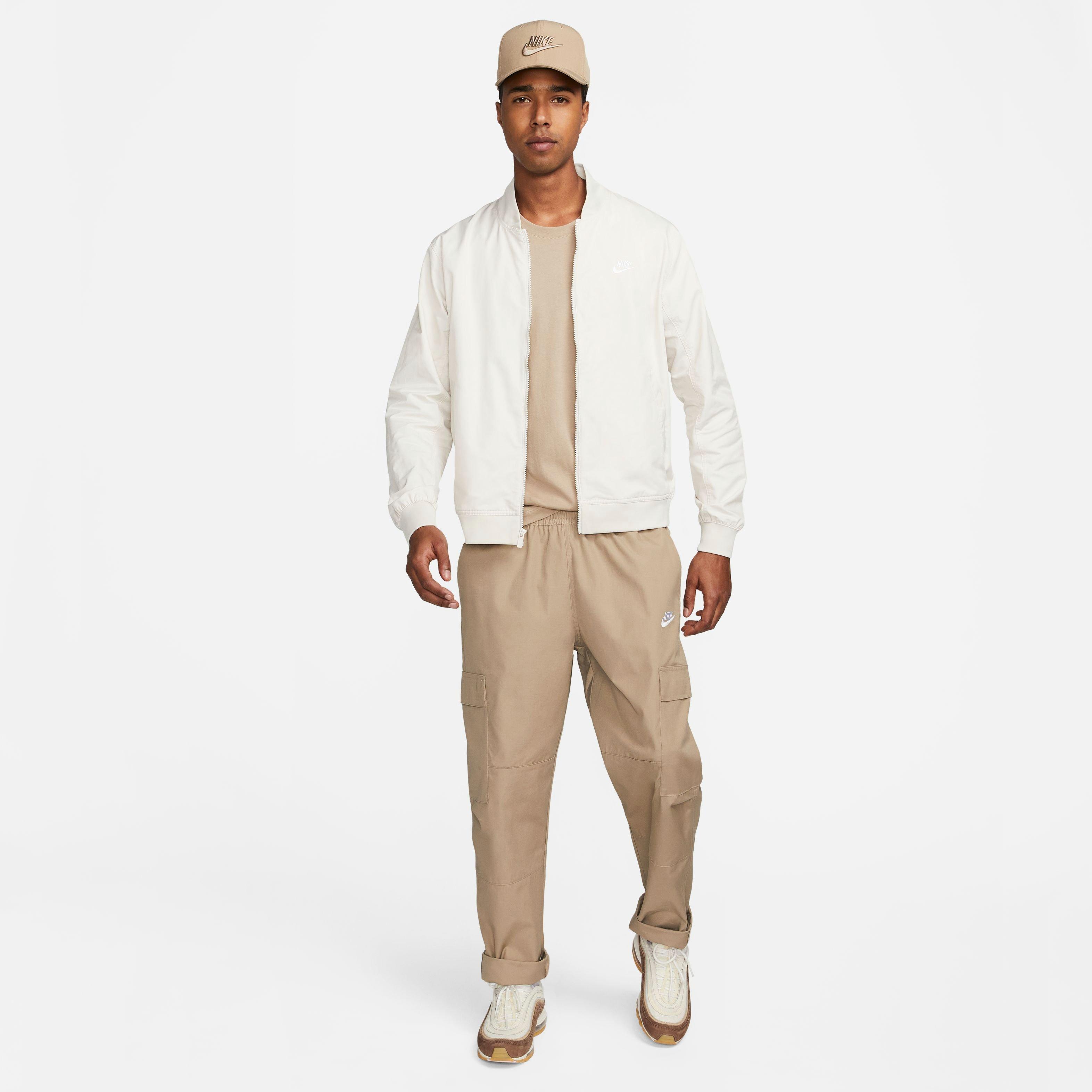 Nike Men's Club Woven Cargo Pants-Tan - TAN Thumbnail View 1