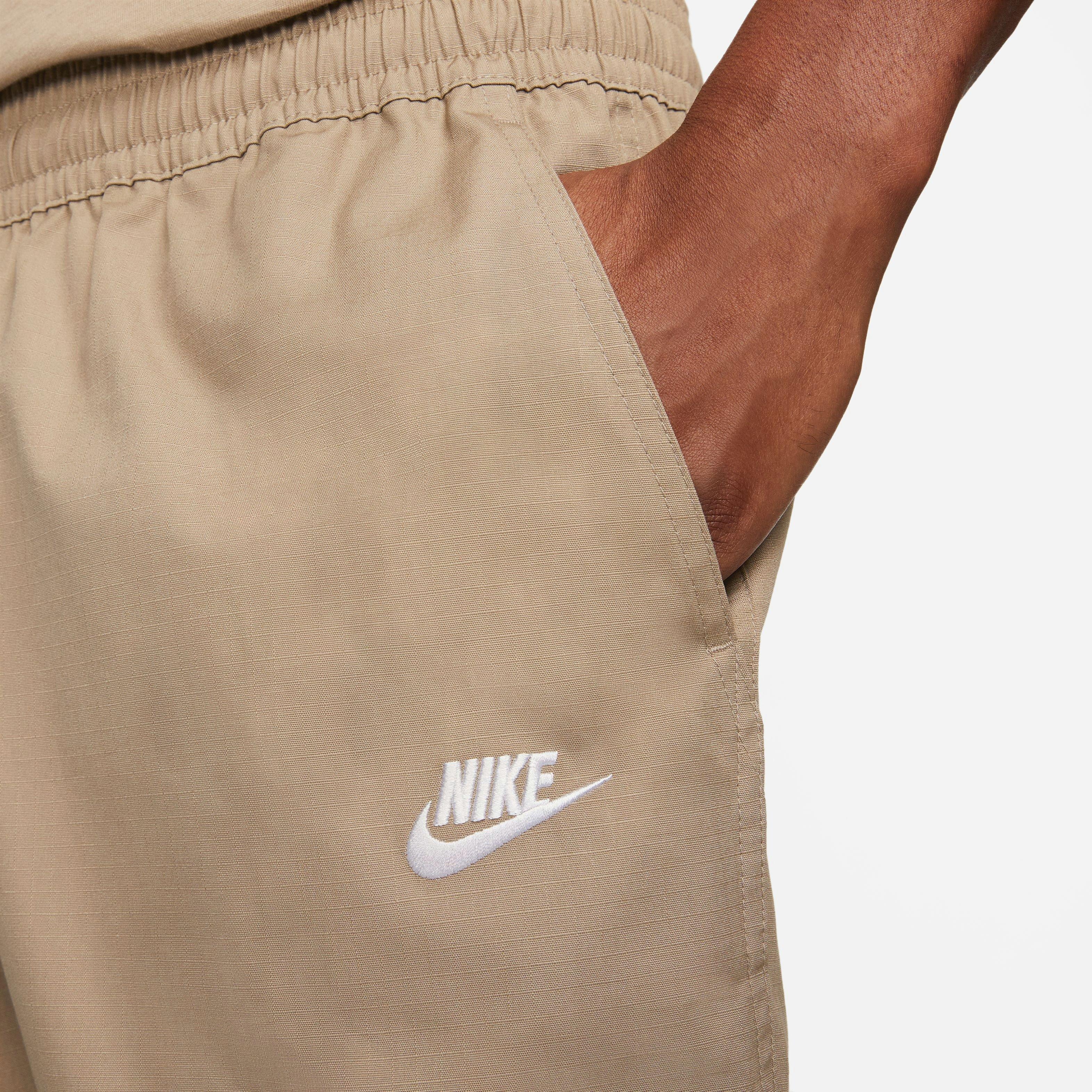 Nike Men's Club Woven Cargo Pants-Tan - TAN Thumbnail View 7
