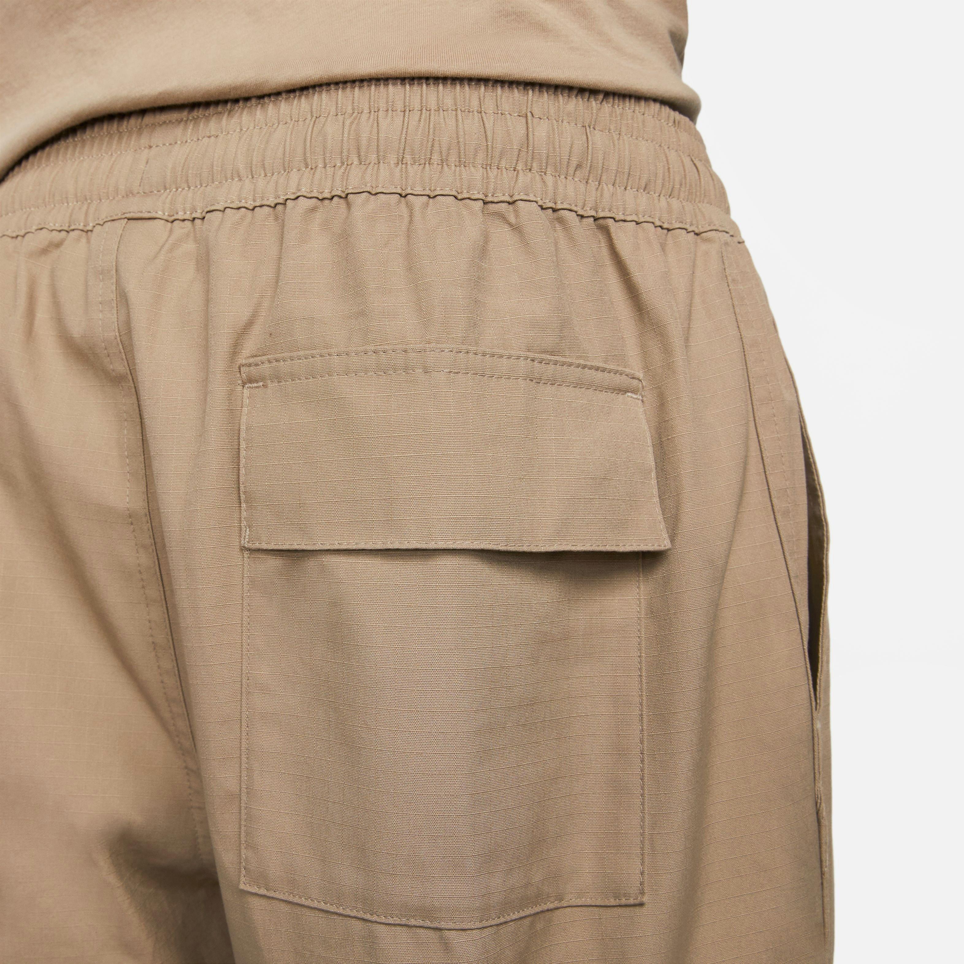 Nike Men's Club Woven Cargo Pants-Tan - TAN Thumbnail View 6