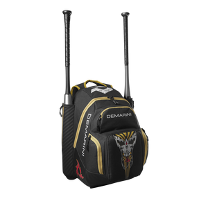 DeMarini VooDoo OG Skull Baseball Backpack
