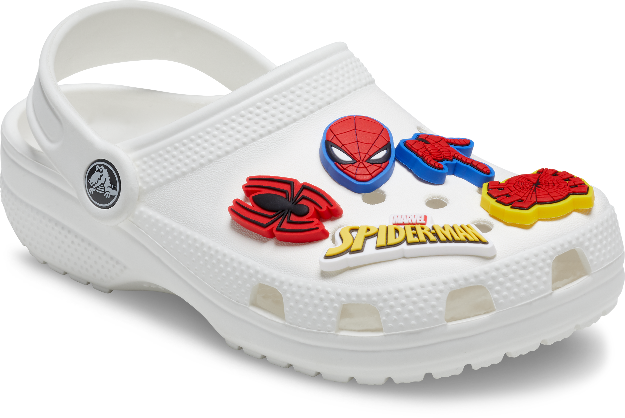 Forudsætning Forudsætning Gentleman Crocs Spider-Man Jibbitz Charms-5PK