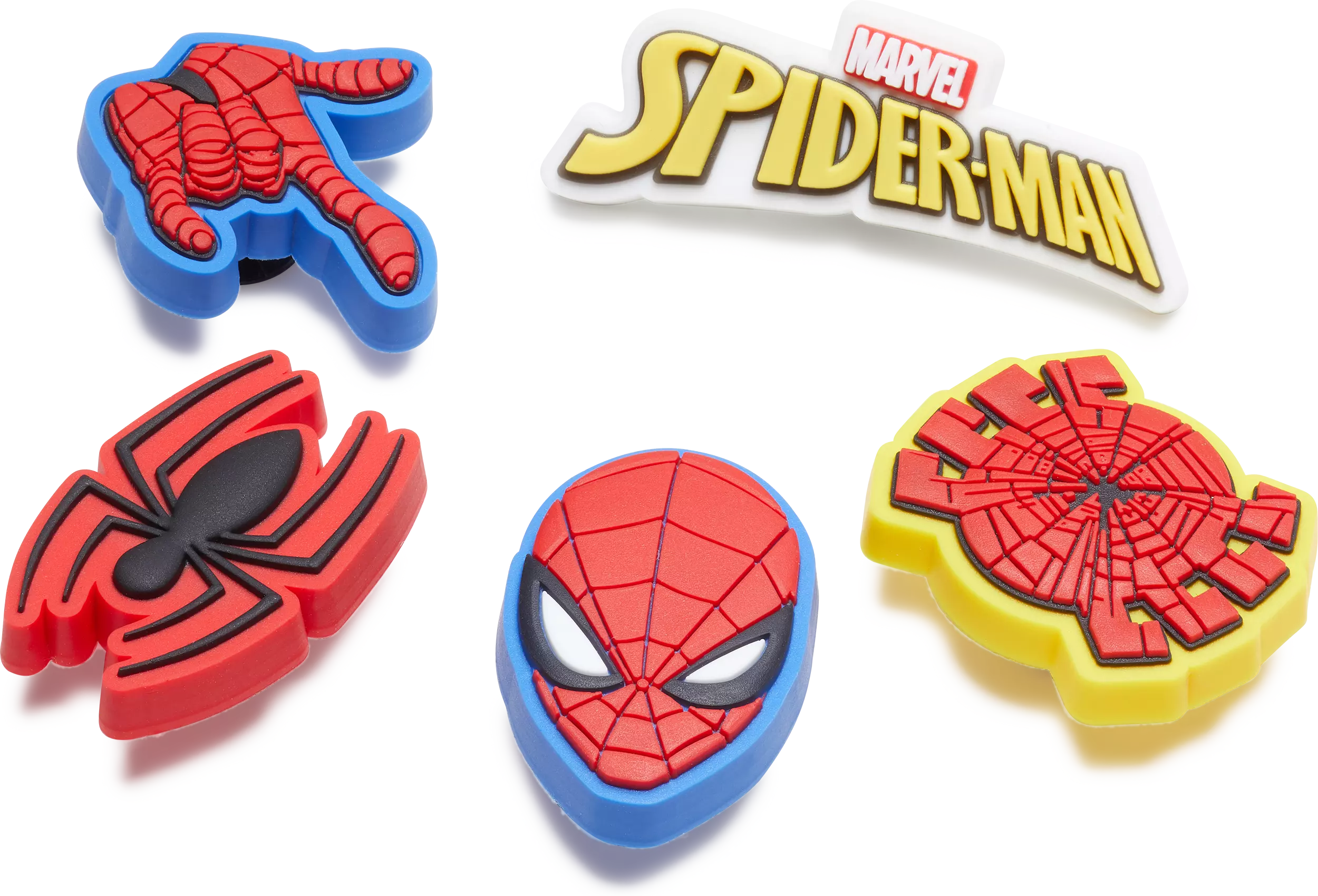 Crocs Spider-Man Jibbitz Charms-5PK - AS SHOWN