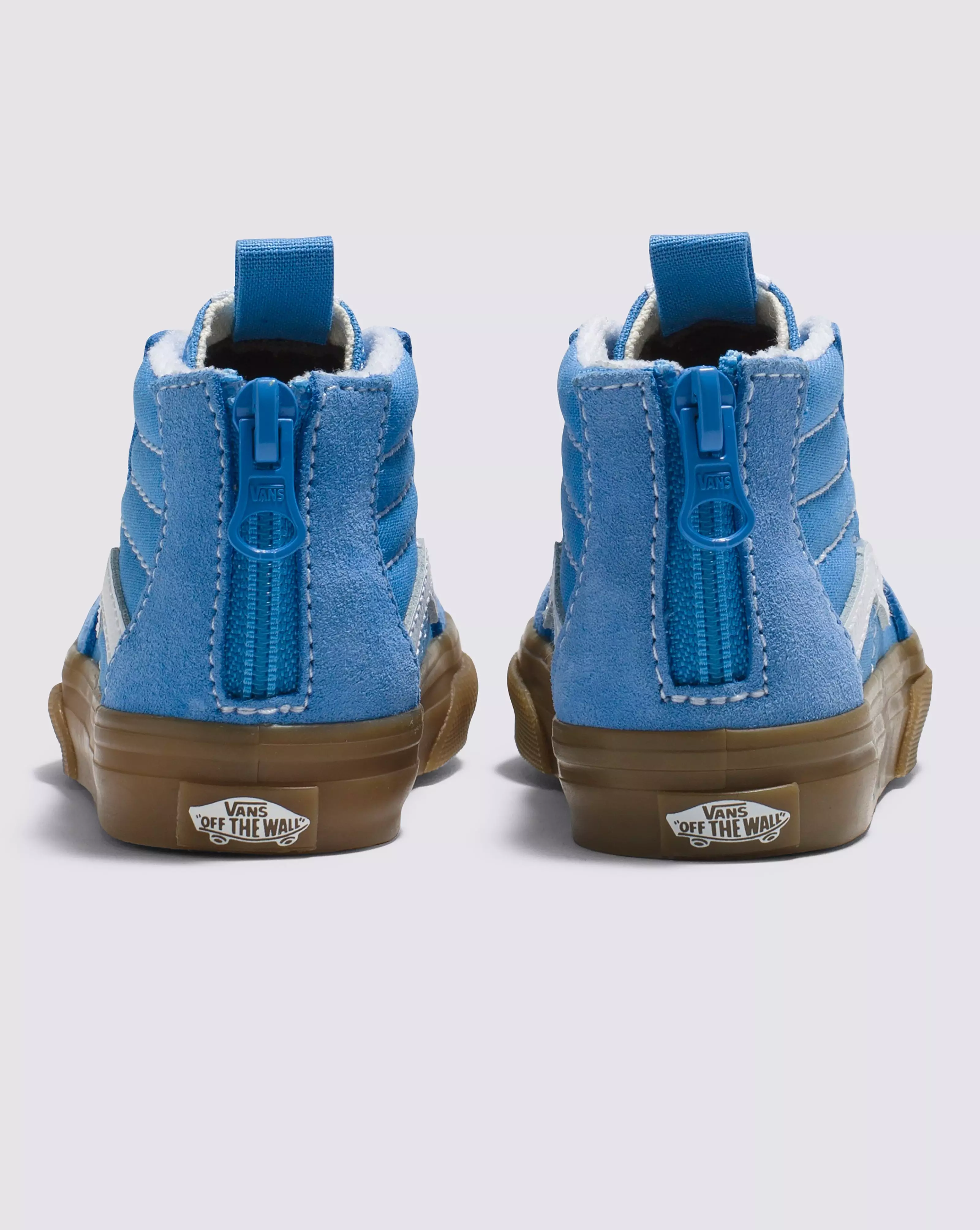 Vans Sk8-Hi Zip "Azure Blue" Toddler Boys' Shoe - BLUE