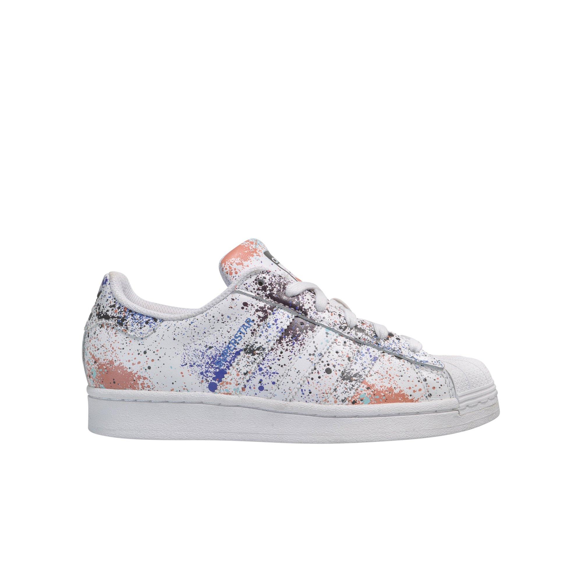 Adidas superstar iridescent 3d - grade school clearance shoes