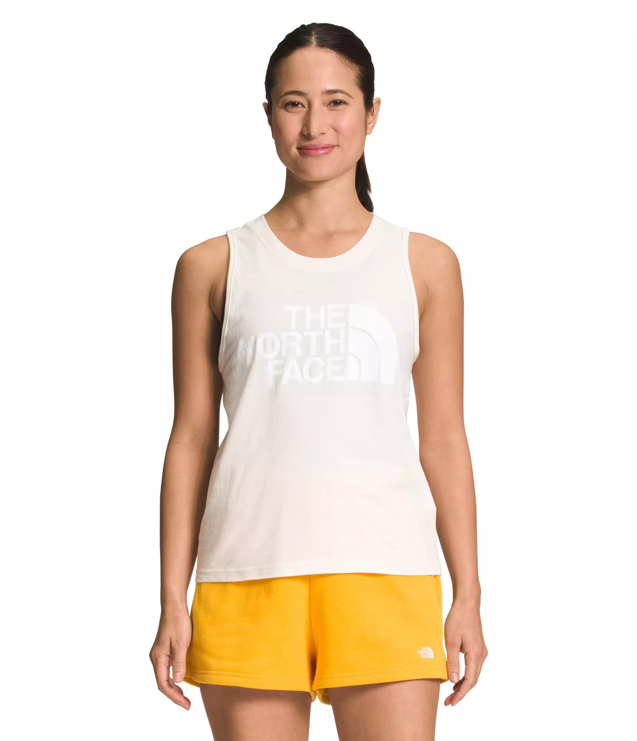 The North Face Women's Half Dome Tank-White - WHITE