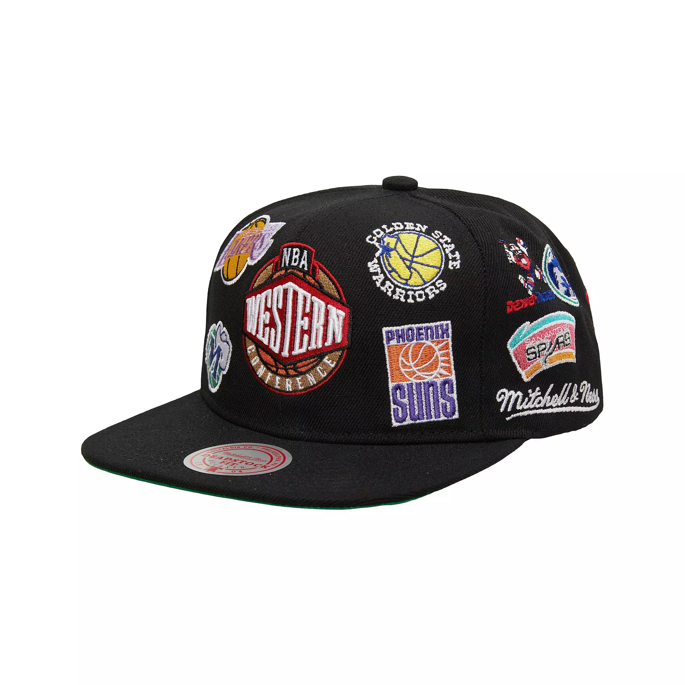 Mitchell & Ness Western Conference Snapback Hat - BLACK