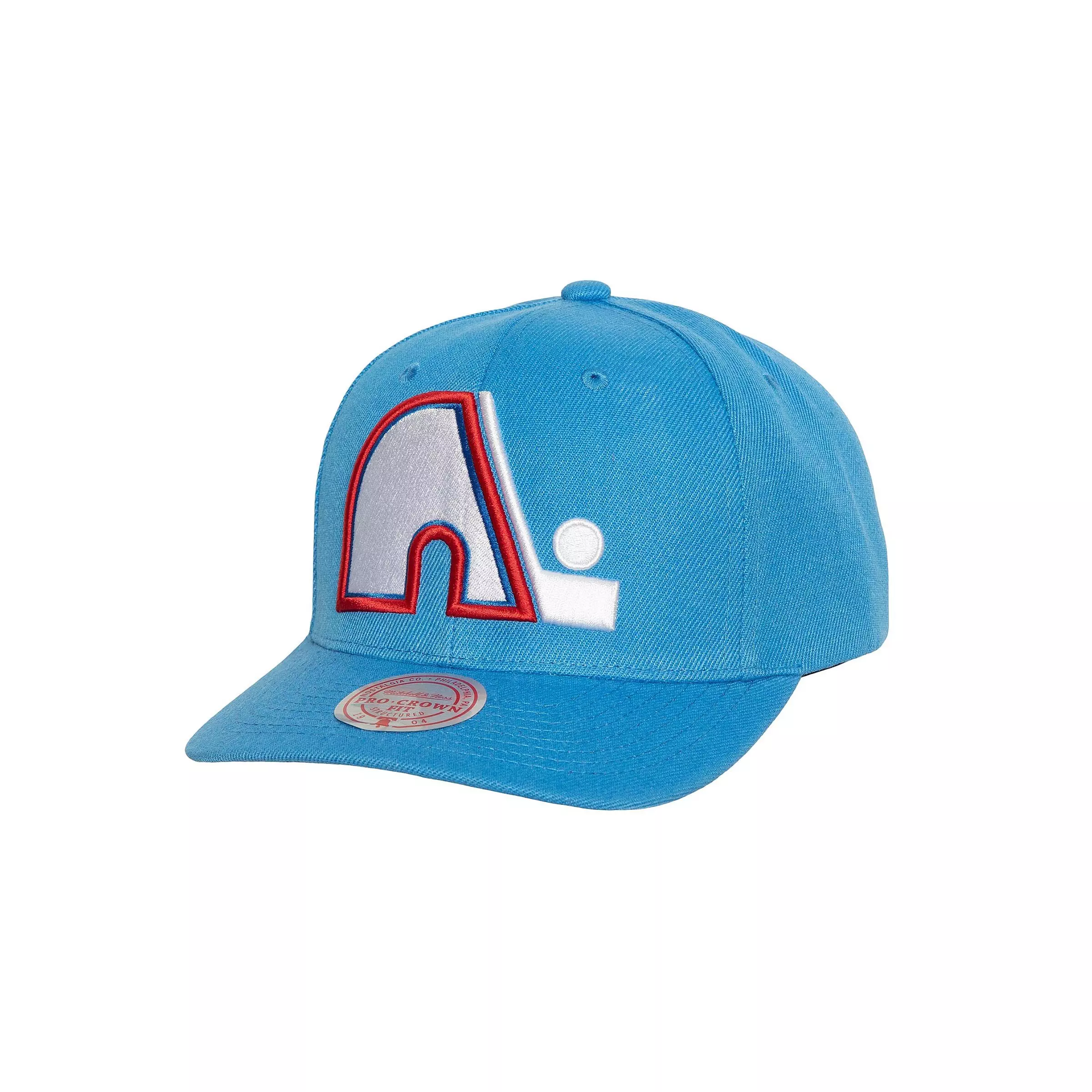 Mitchell & Ness Quebec Nordiques Structured Snapback Hat - ROYAL