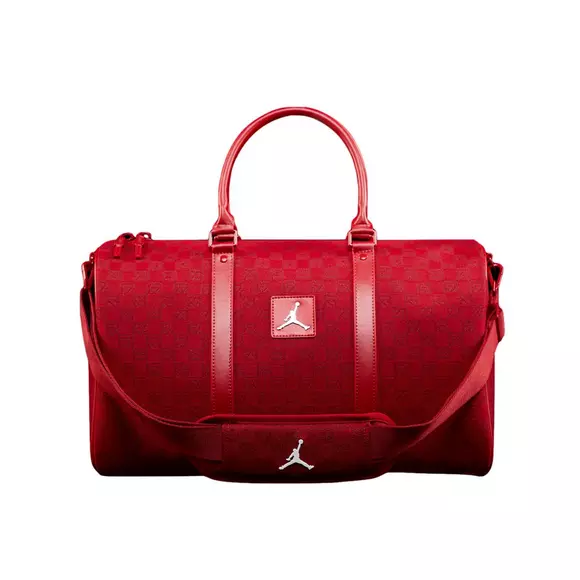 Jordan Monogram Duffle Bag-Red