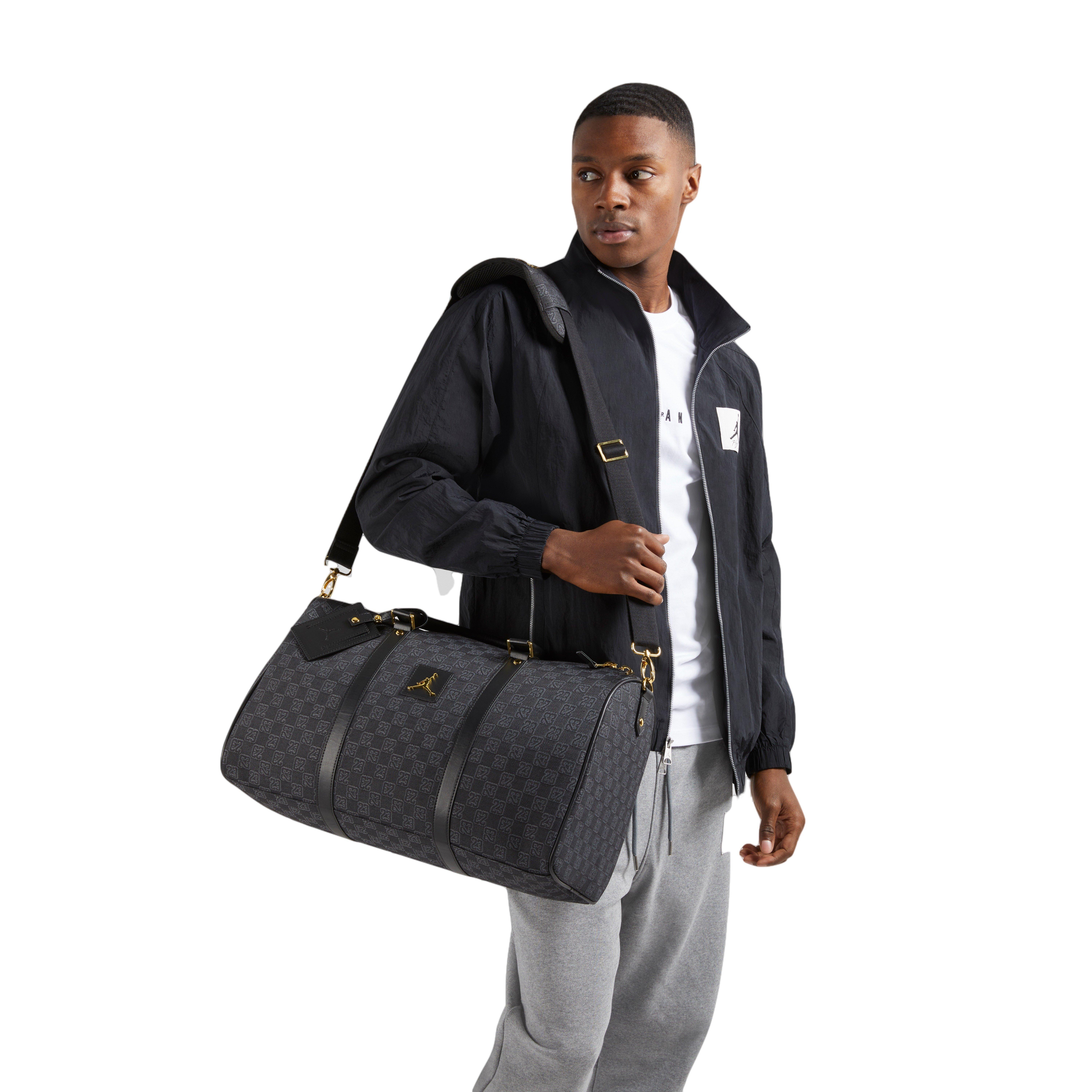Nike Jordan Monogram Duffle Duffle Bag in Black