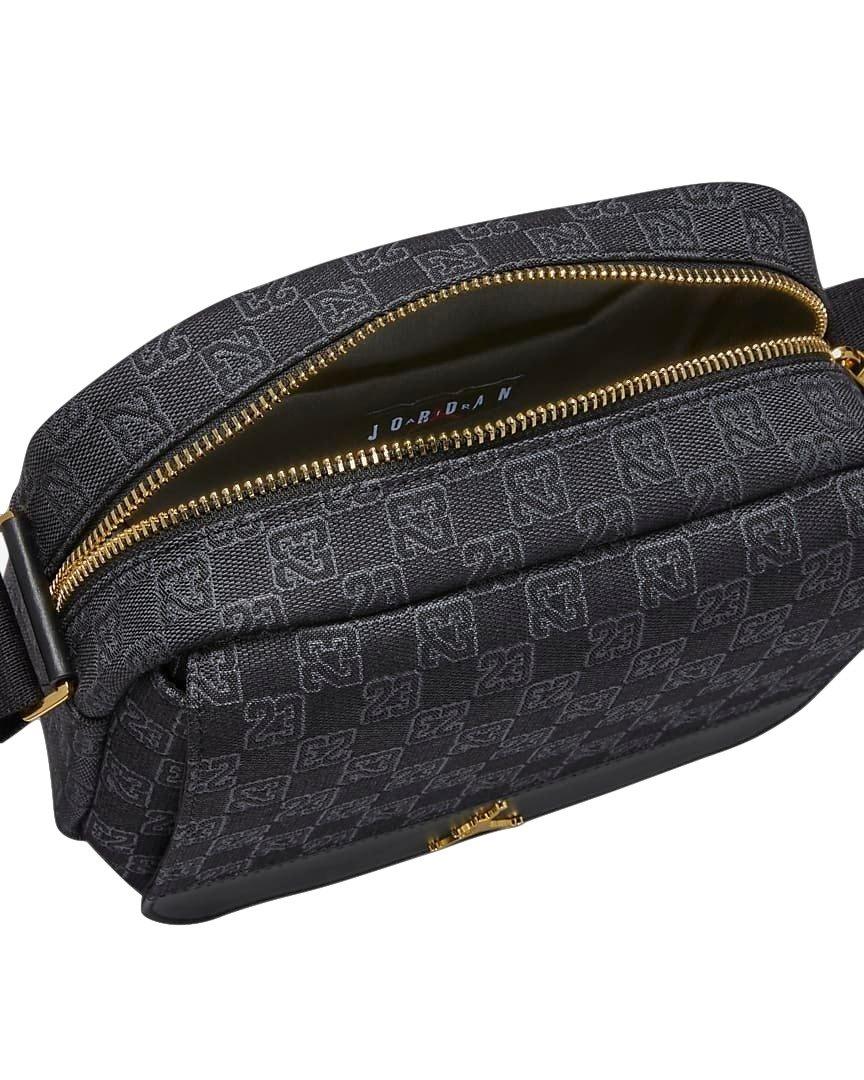 Jordan Crossbody Bag ​- Black/Gold