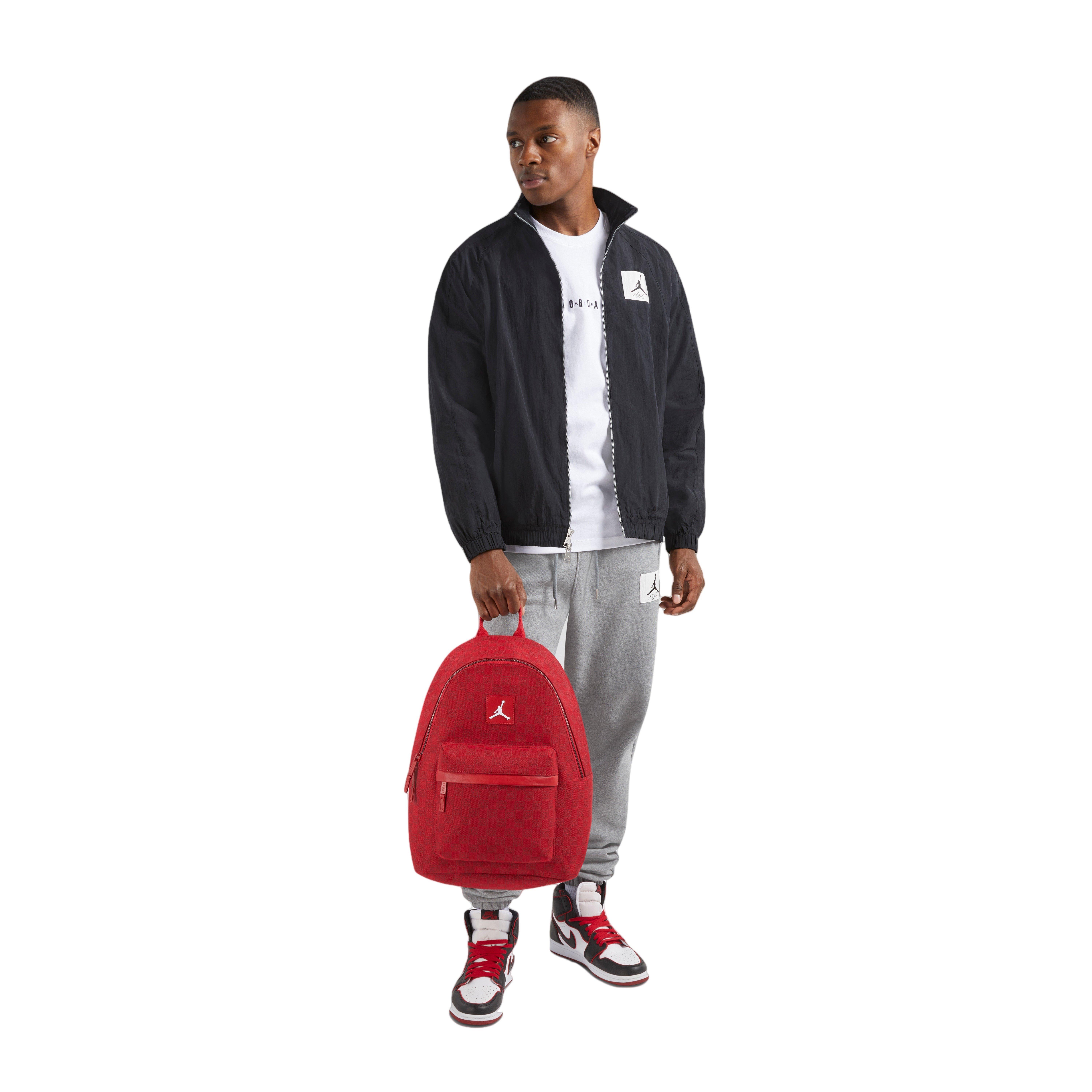 Jordan Monogram Backpack-Red