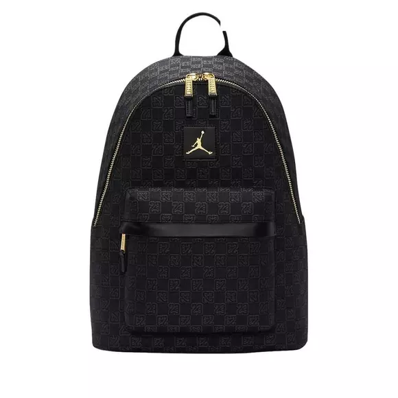 Black Jordan Monogram Backpack - JD Sports Global