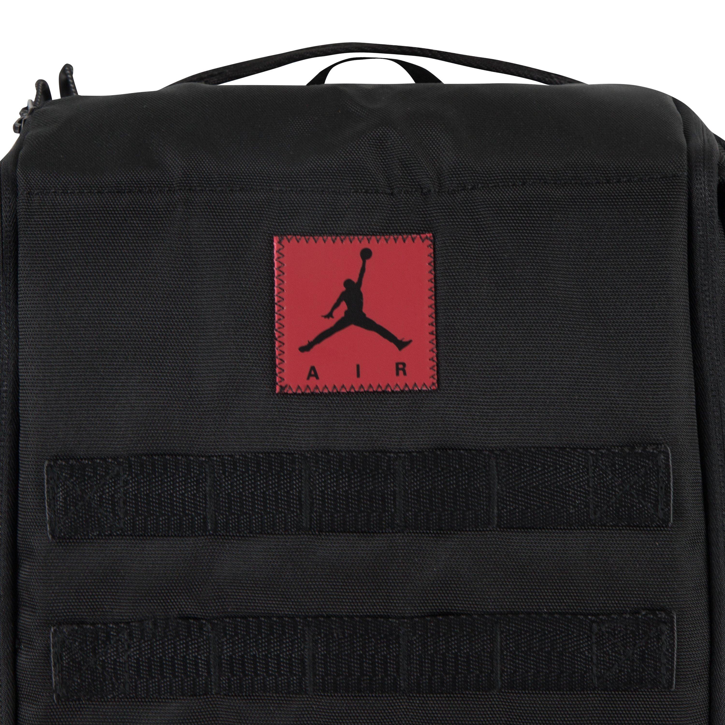 Jordan best sale shoe backpack