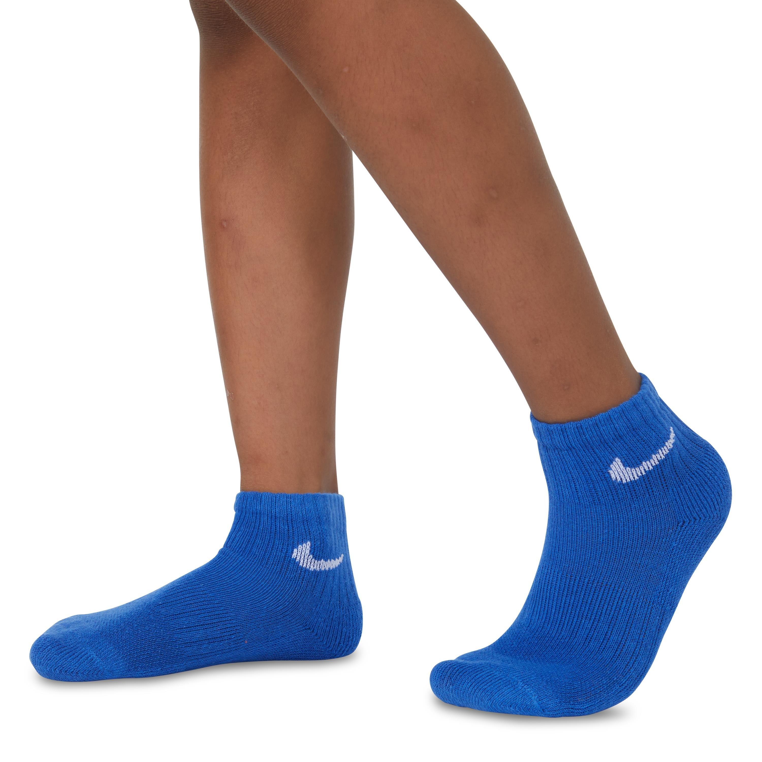 Nike Youth Multi Color Ankle Socks 6 pk