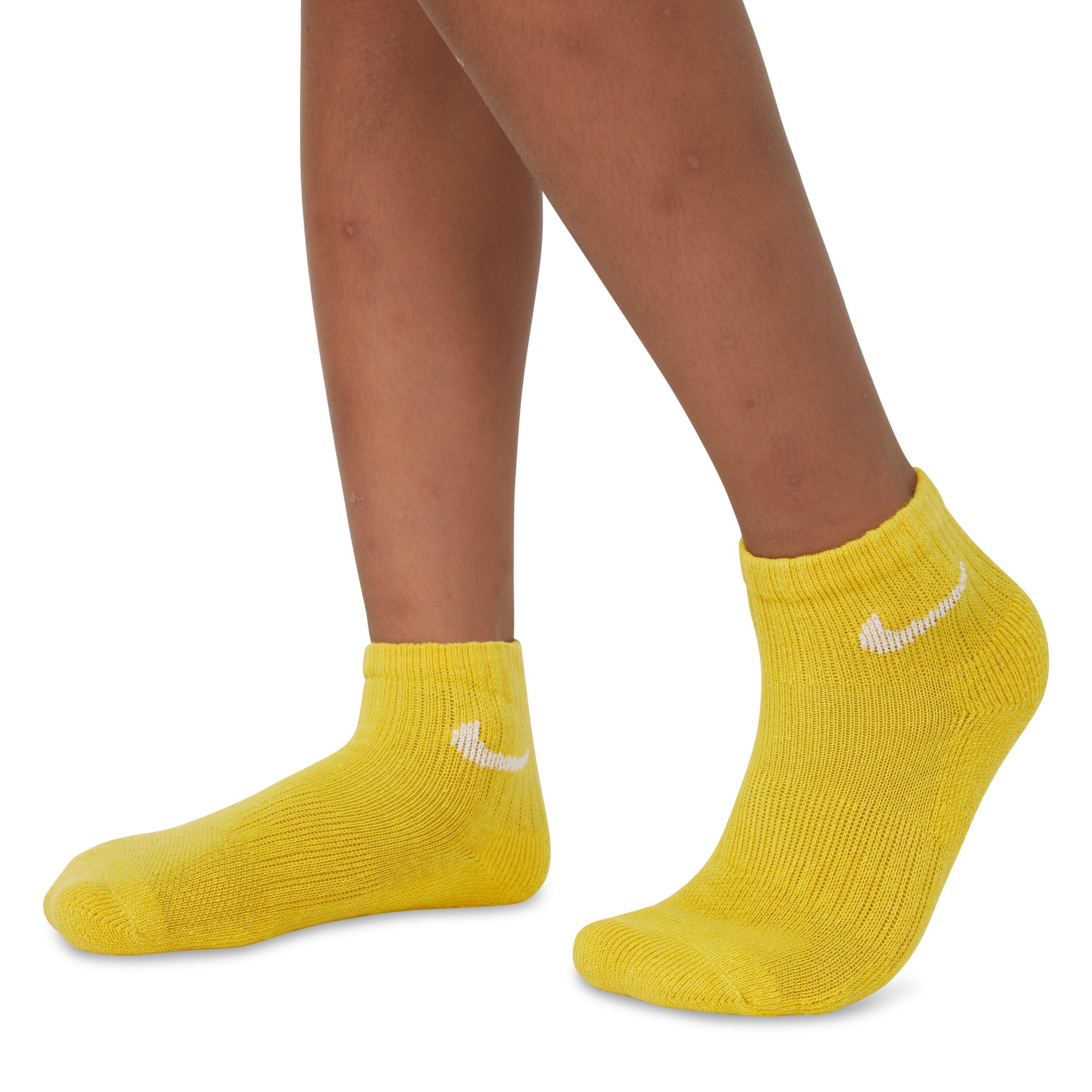 Nike Youth Multi Color Ankle Socks 6 pk