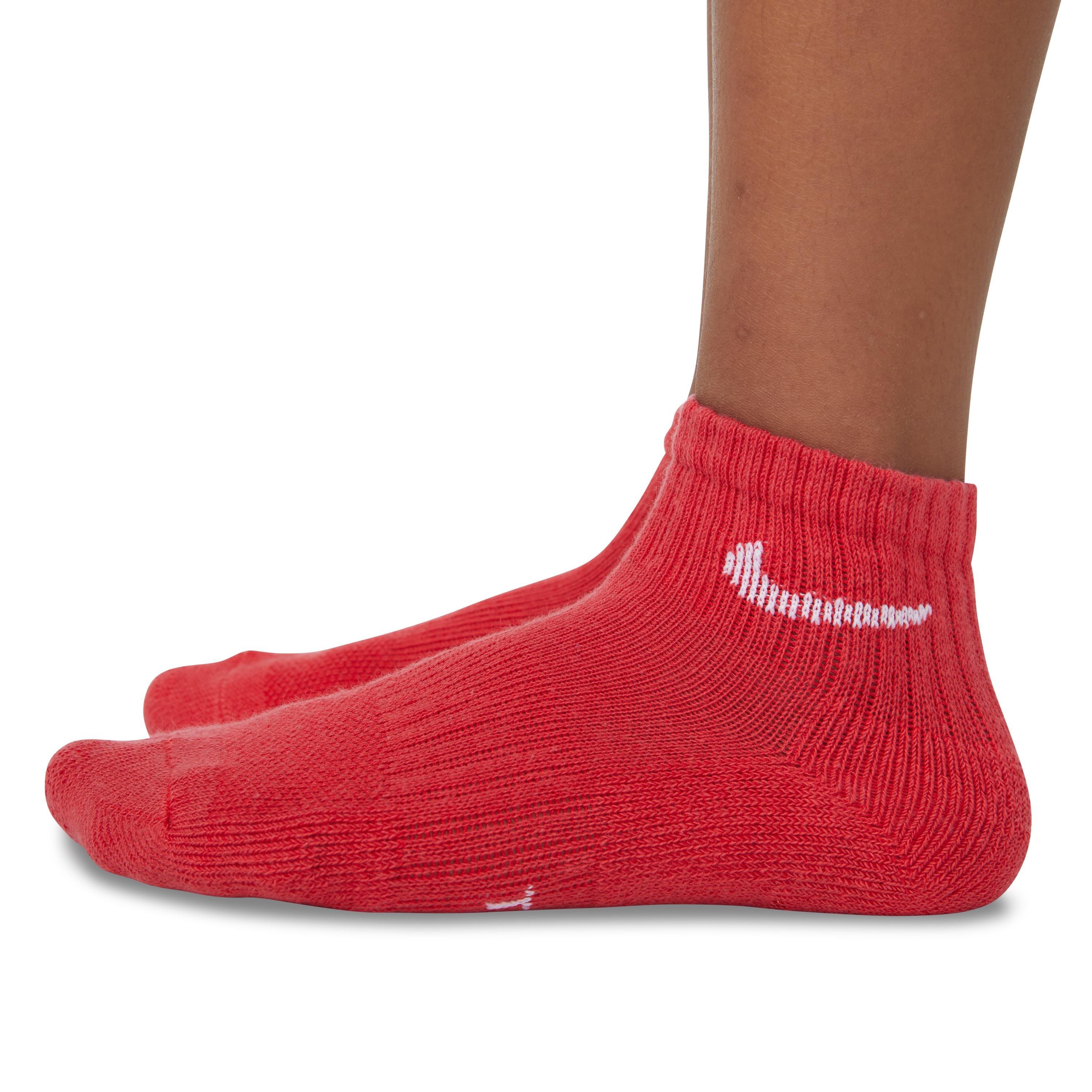 Nike Youth Multi Color Ankle Socks 6 pk