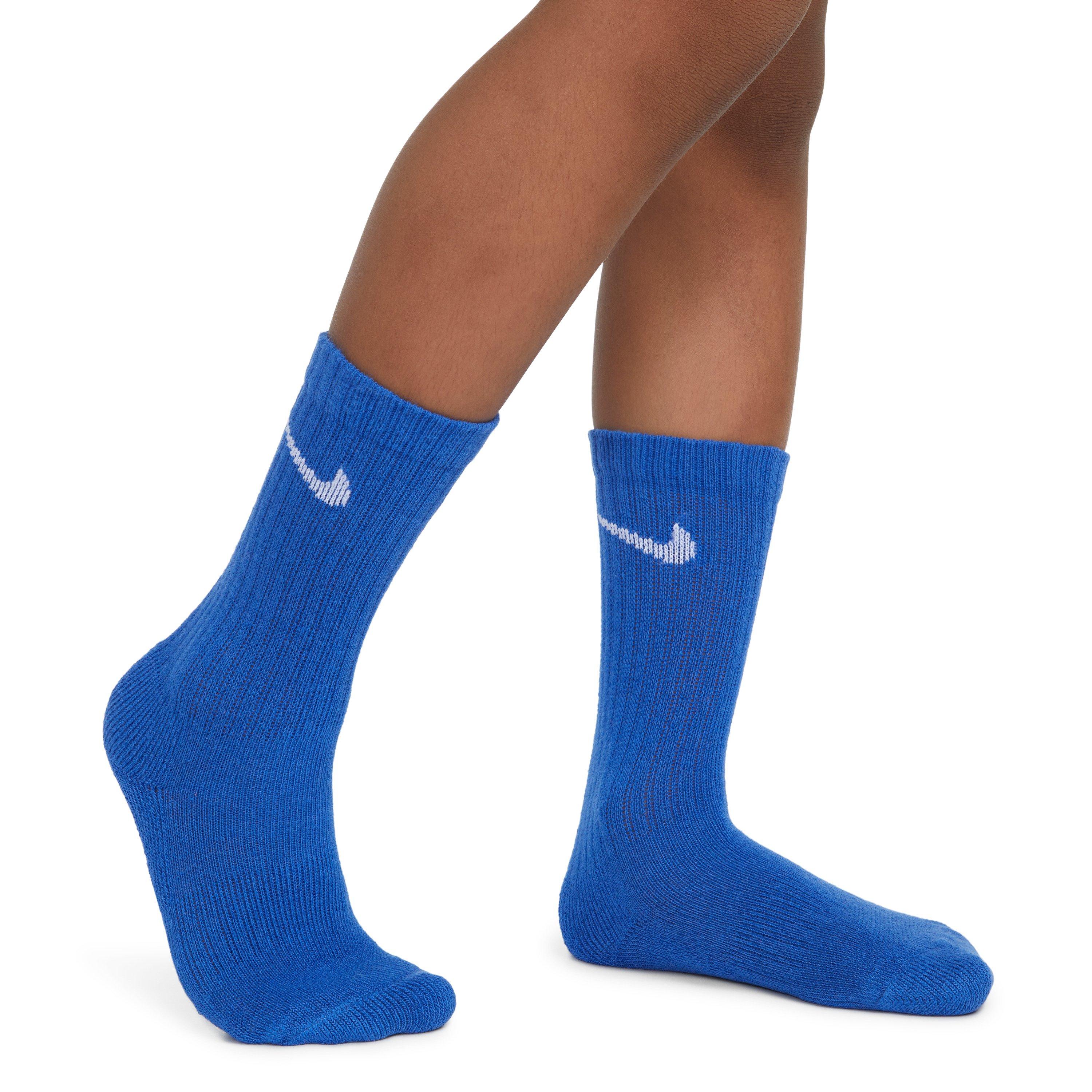 Nike Crew Rainbow 6-Pack Youth Socks