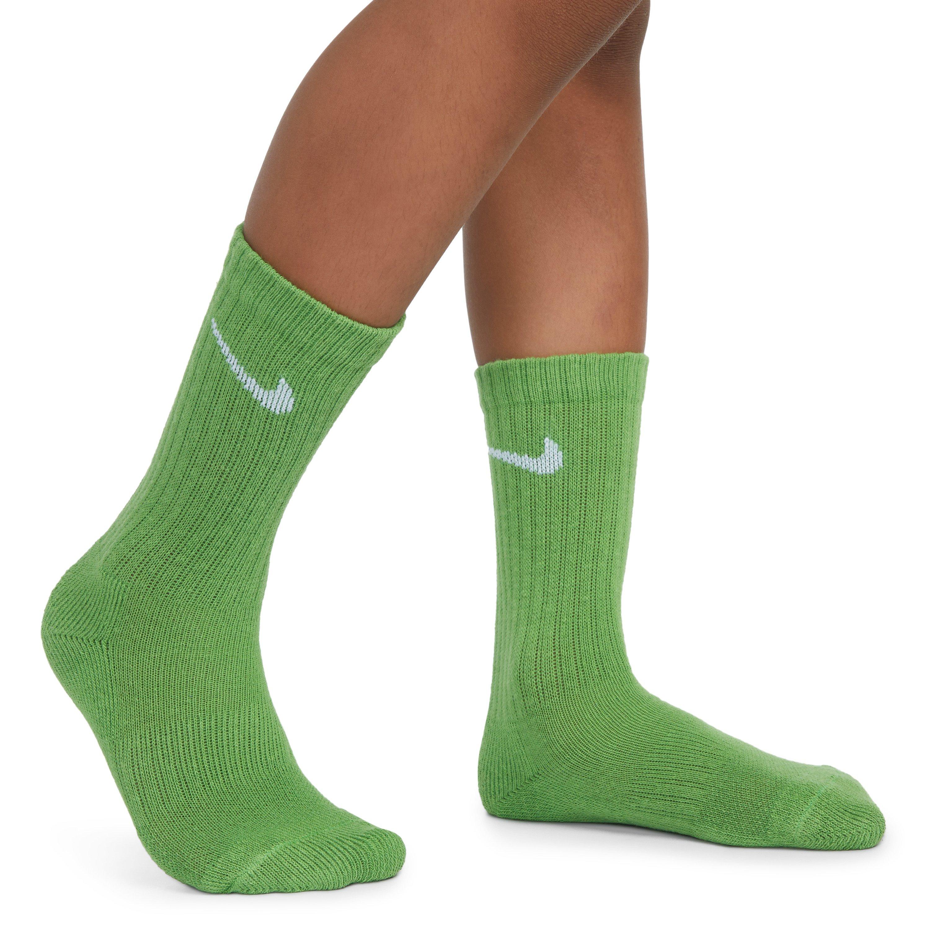 Nike Crew Rainbow 6-Pack Youth Socks