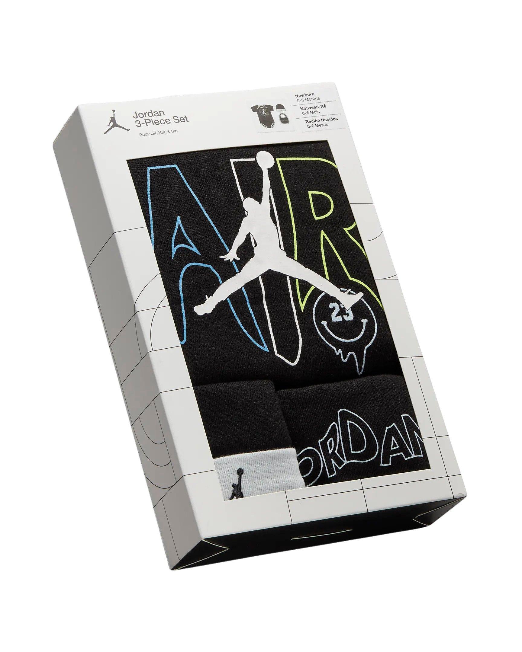 Jordan Infant Boys' Lucid Dreams 3-Piece Set-Black - BLACK Thumbnail View 3