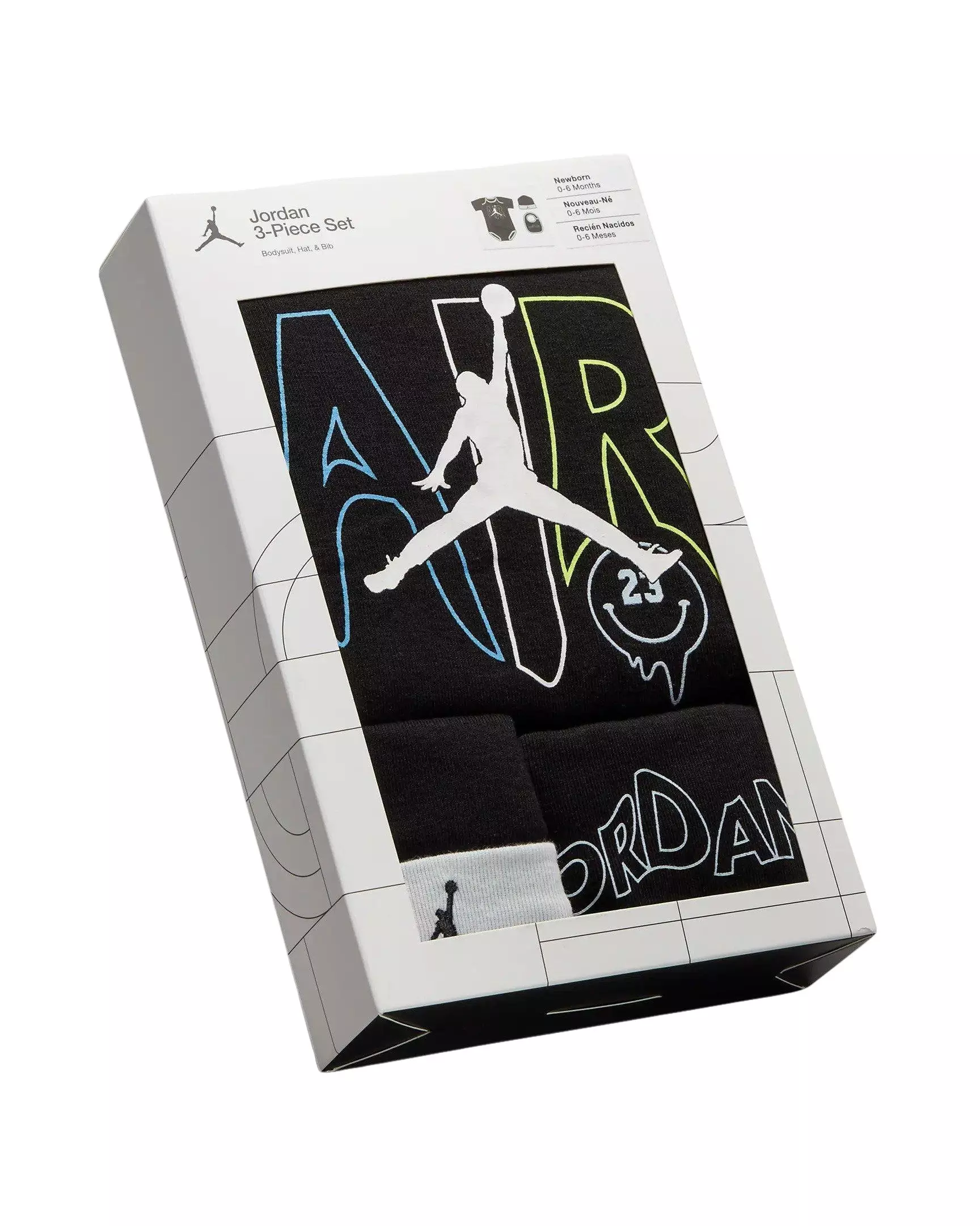 Jordan Infant Boys' Lucid Dreams 3-Piece Set-Black - BLACK