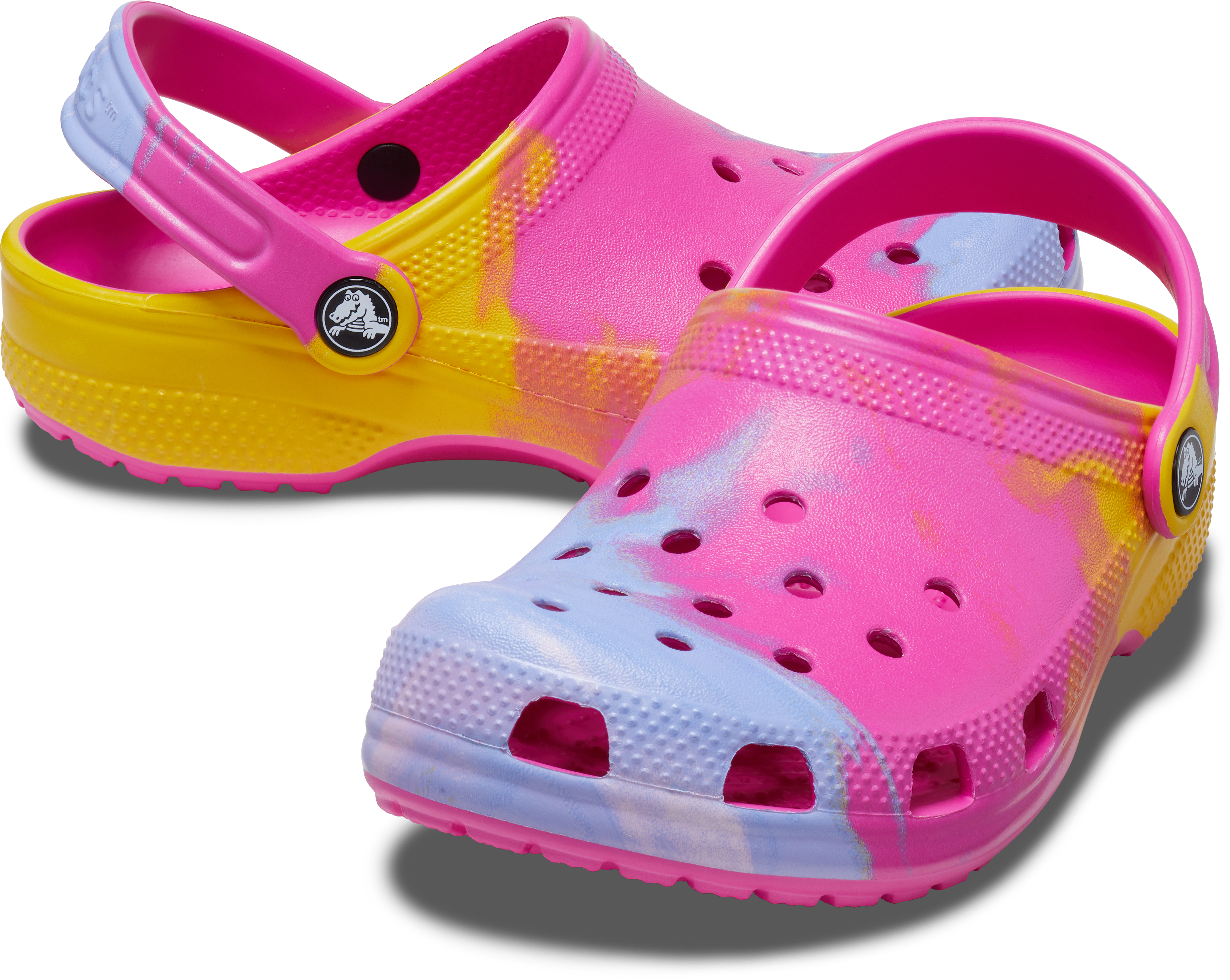 Girls 2024 ombre crocs