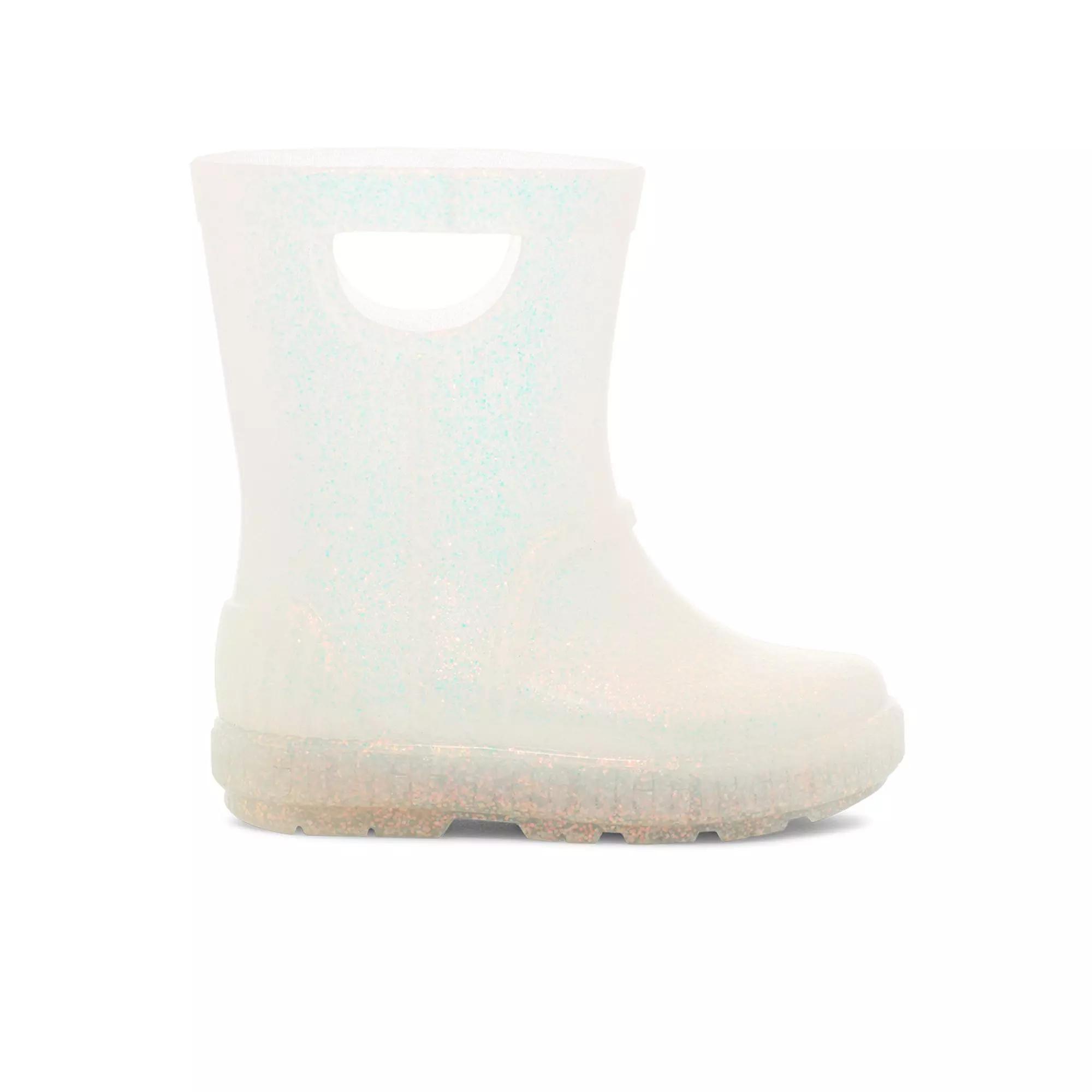 UGG Drizlita Clear "Glitter" Toddler Girls' Boot - WHITE