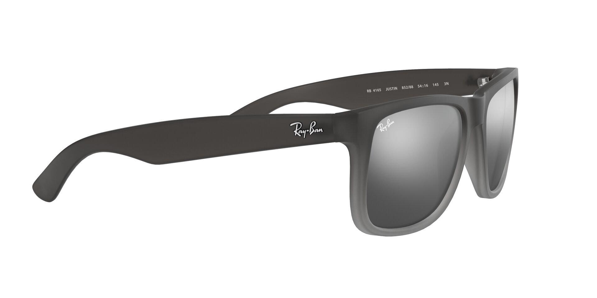 Ray-Ban Justin Classic Sunglasses-Black - BLACK Thumbnail View 3
