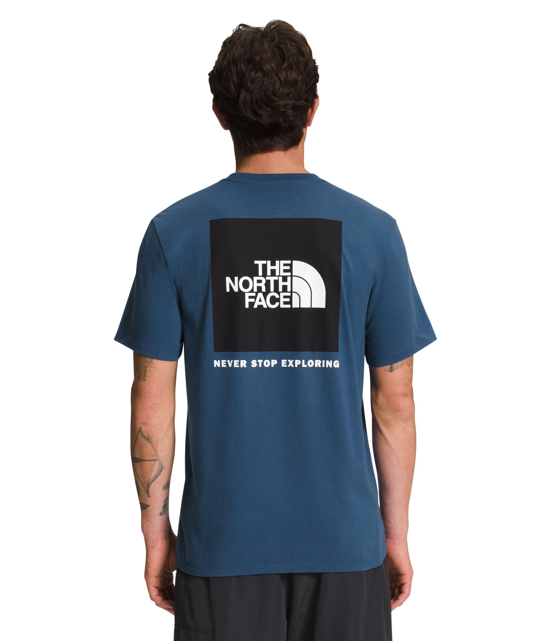 The North Face Men's Box NSE Tee-Blue - BLUE Thumbnail View 2