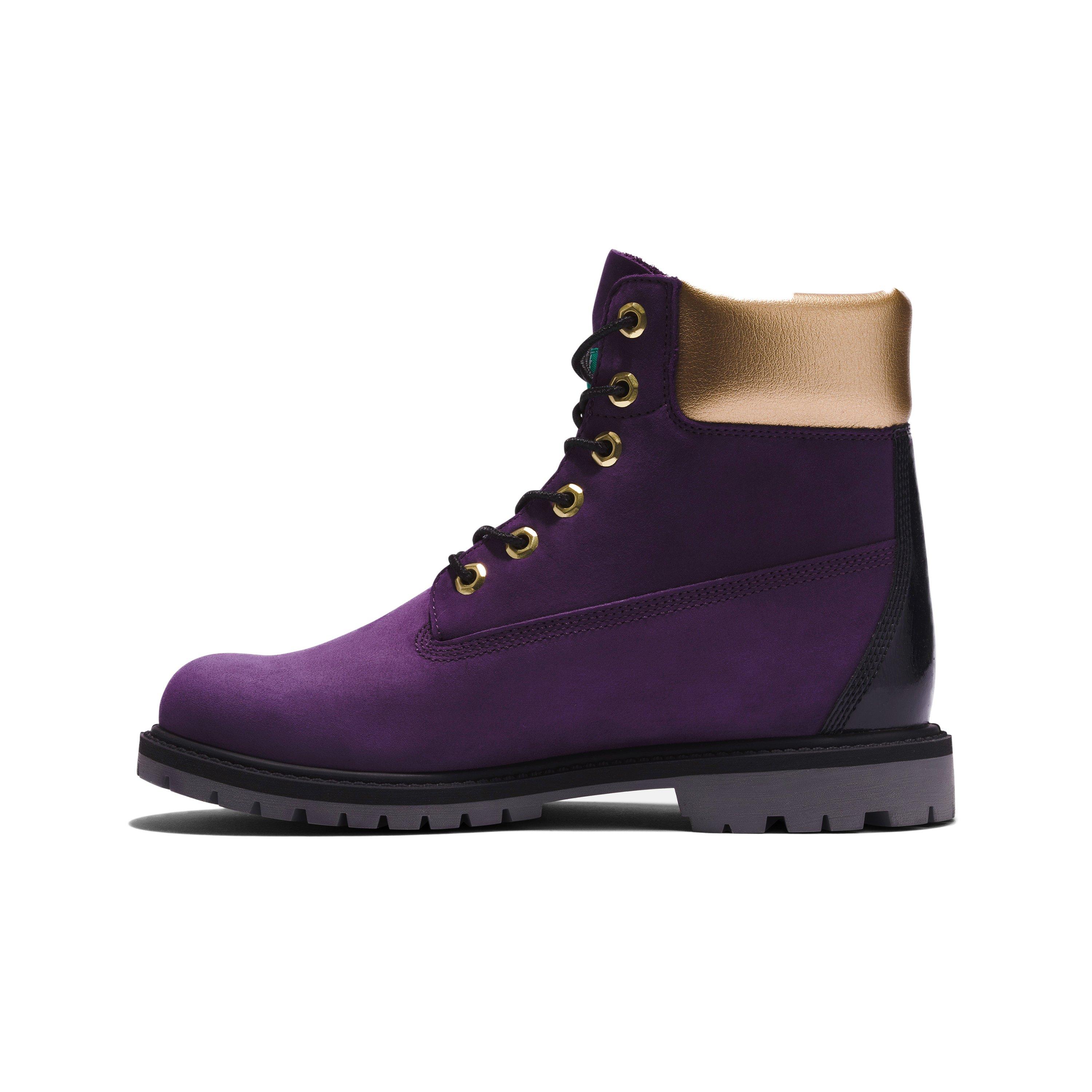 Purple on sale tims boots