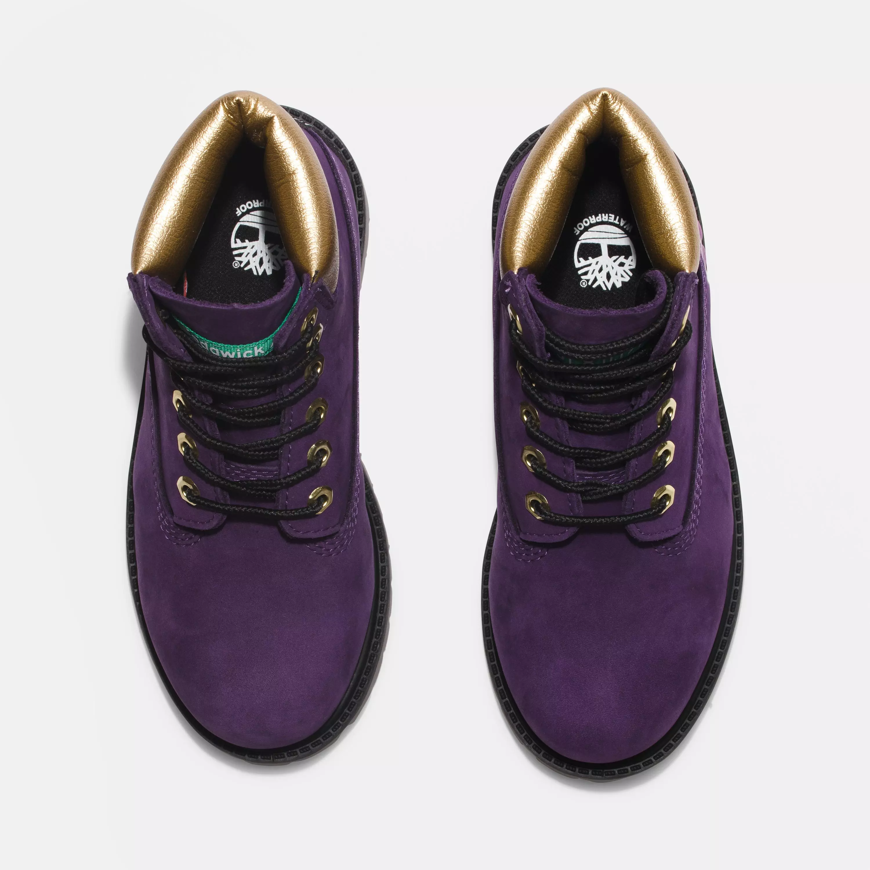 Timberland 6-Inch Premium "Dark Purple" Toddler Kids' Boot - Dark Purple