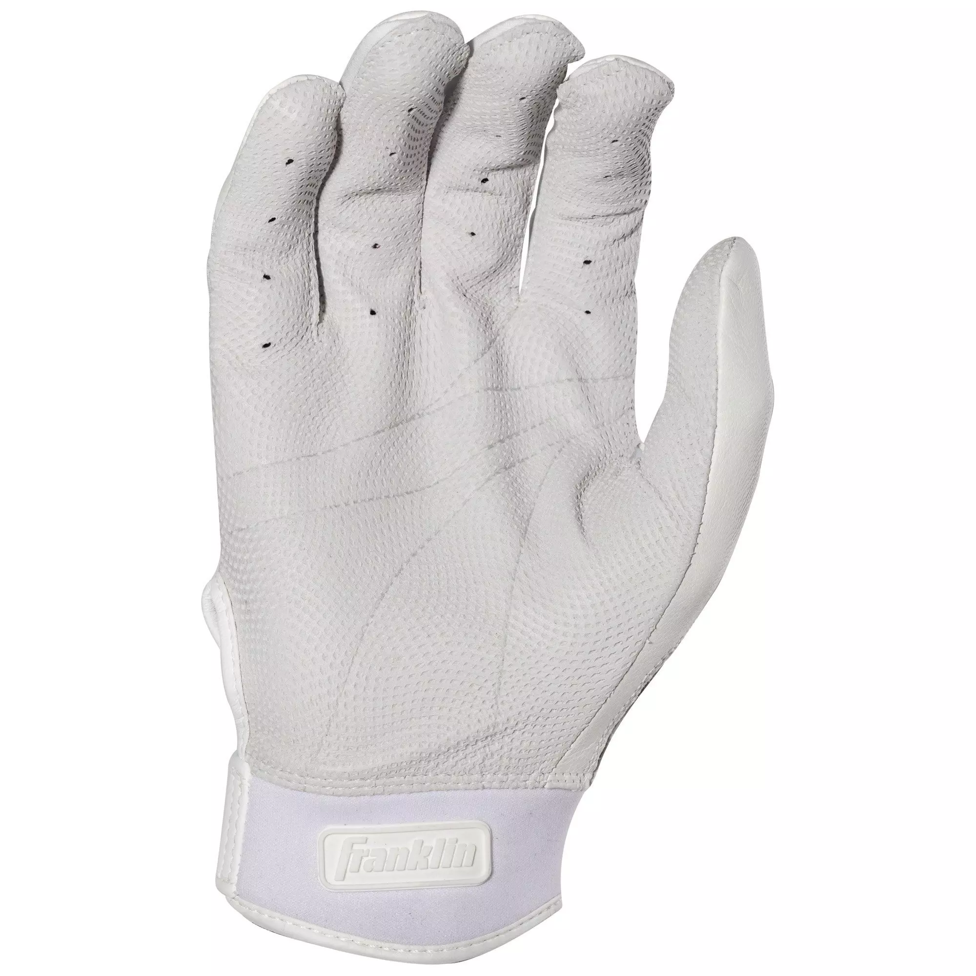 Franklin MLB Adult CFX Baseball Batting Gloves - White - WHITE