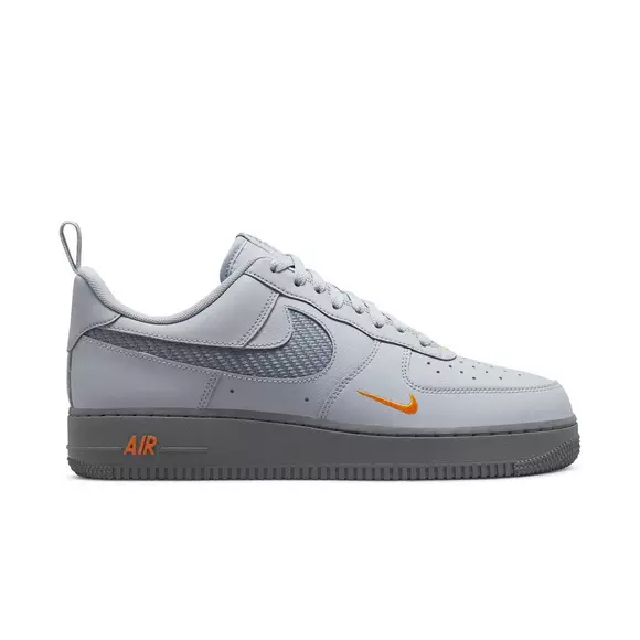 Nike Air Force '07 Grey/Kumquat" Men's Shoe