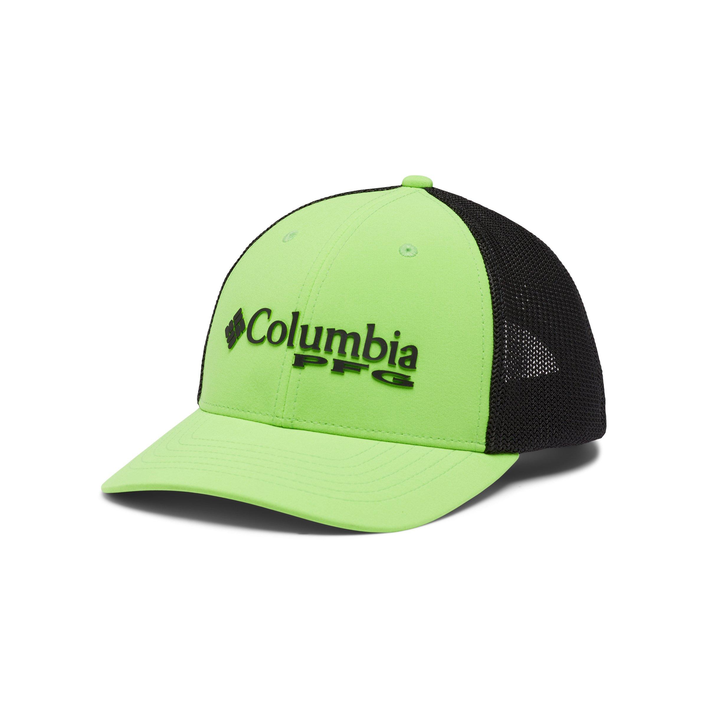 Columbia PHG Leather Game Flag Snapback Hat​-Green - Hibbett