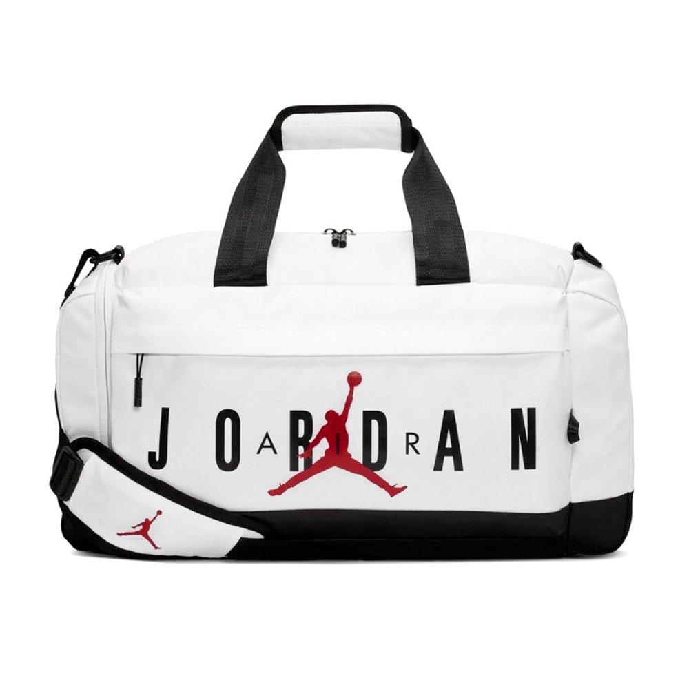 Jordan JAN Air Jordan Small Duffle Bag - WHITE Thumbnail View 1