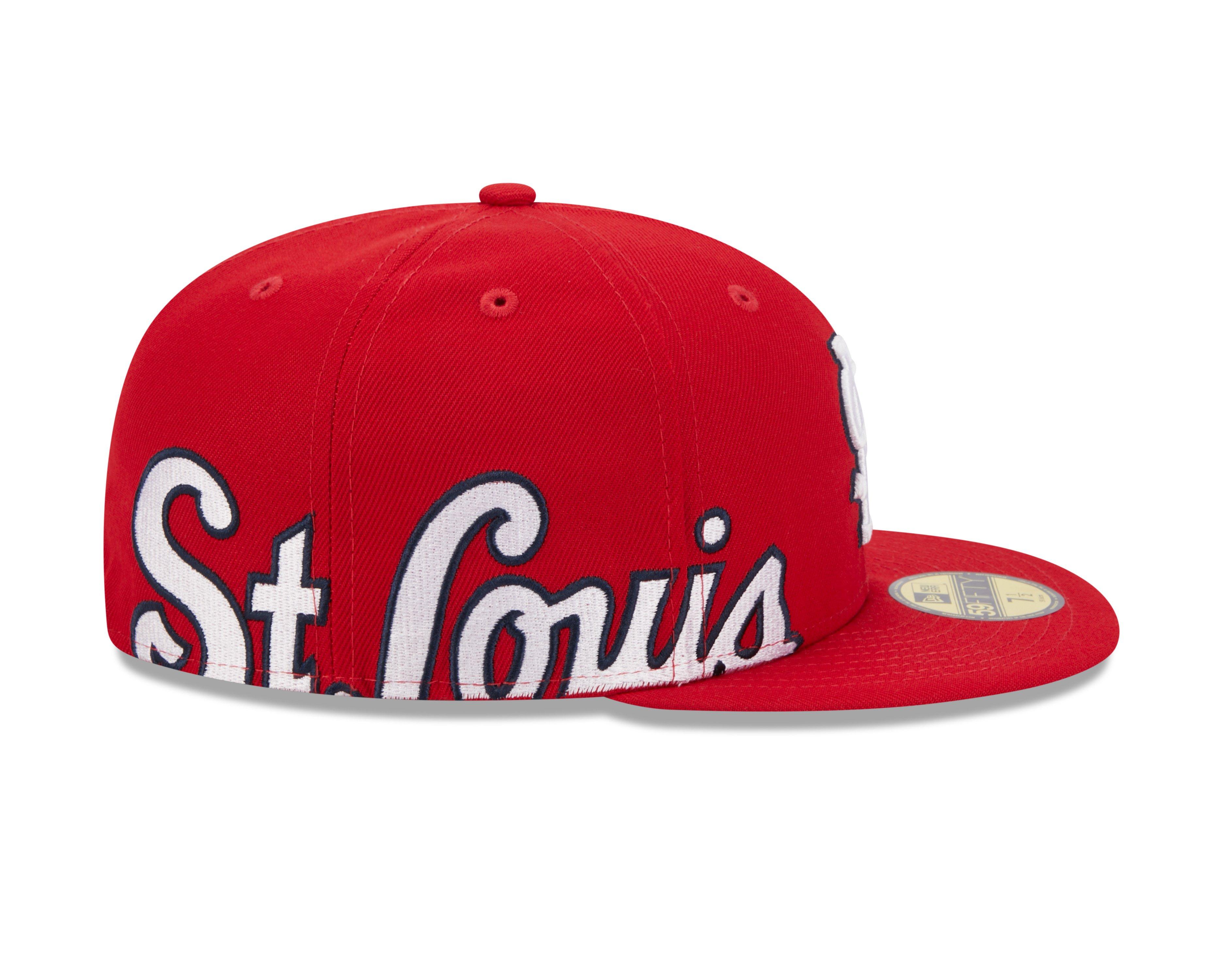 New Era Men's New Era Red St. Louis Cardinals Arch 59FIFTY Fitted