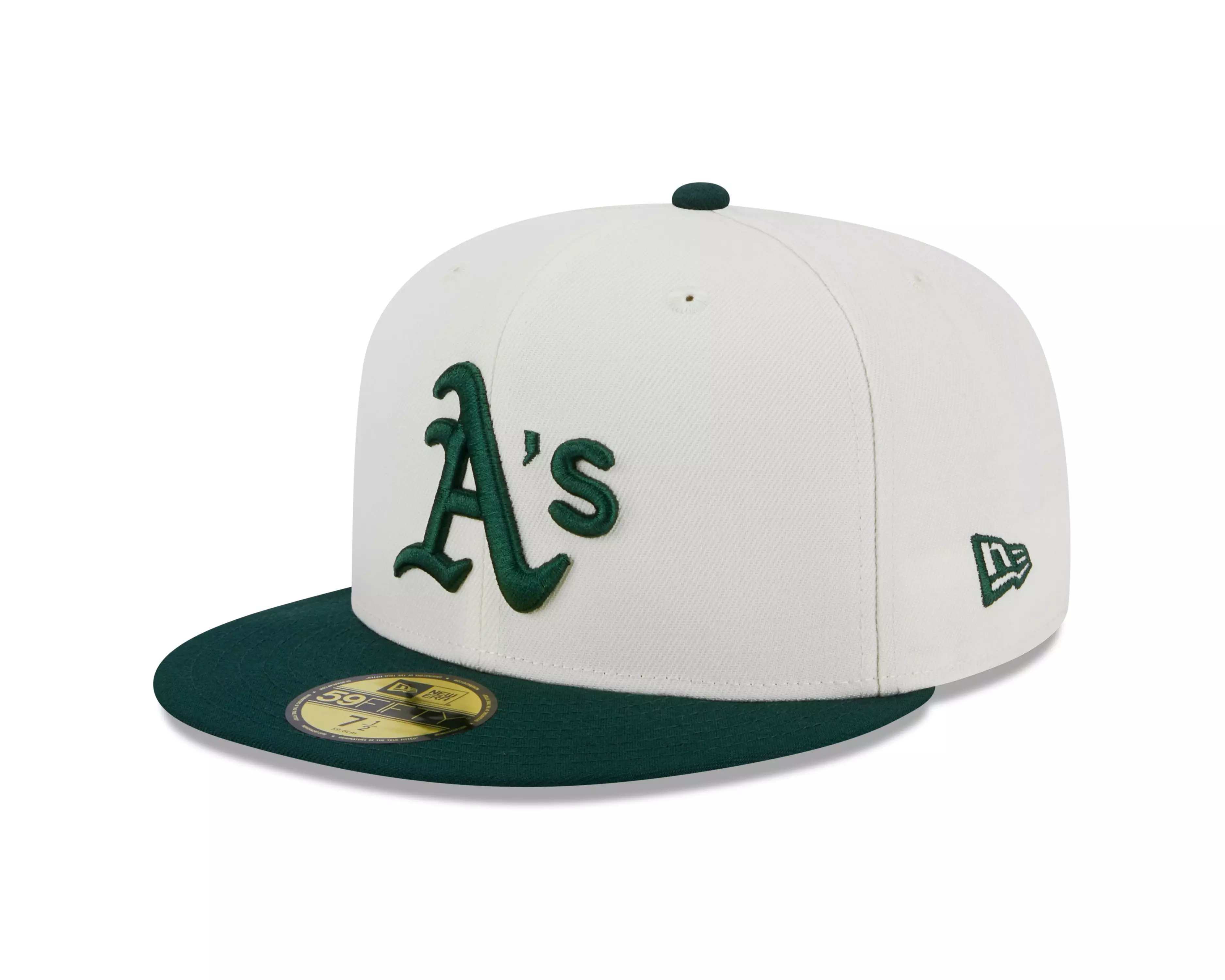 New Era Oakland Athletics Retro 59FIFTY Fitted Hat - GREEN