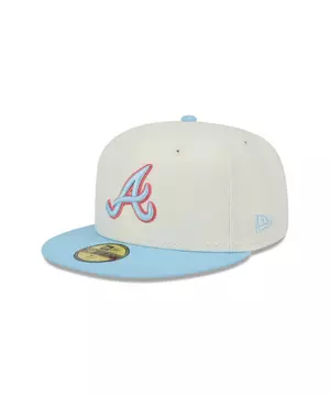 Men's New Era Light Blue Atlanta Braves 59FIFTY Fitted Hat