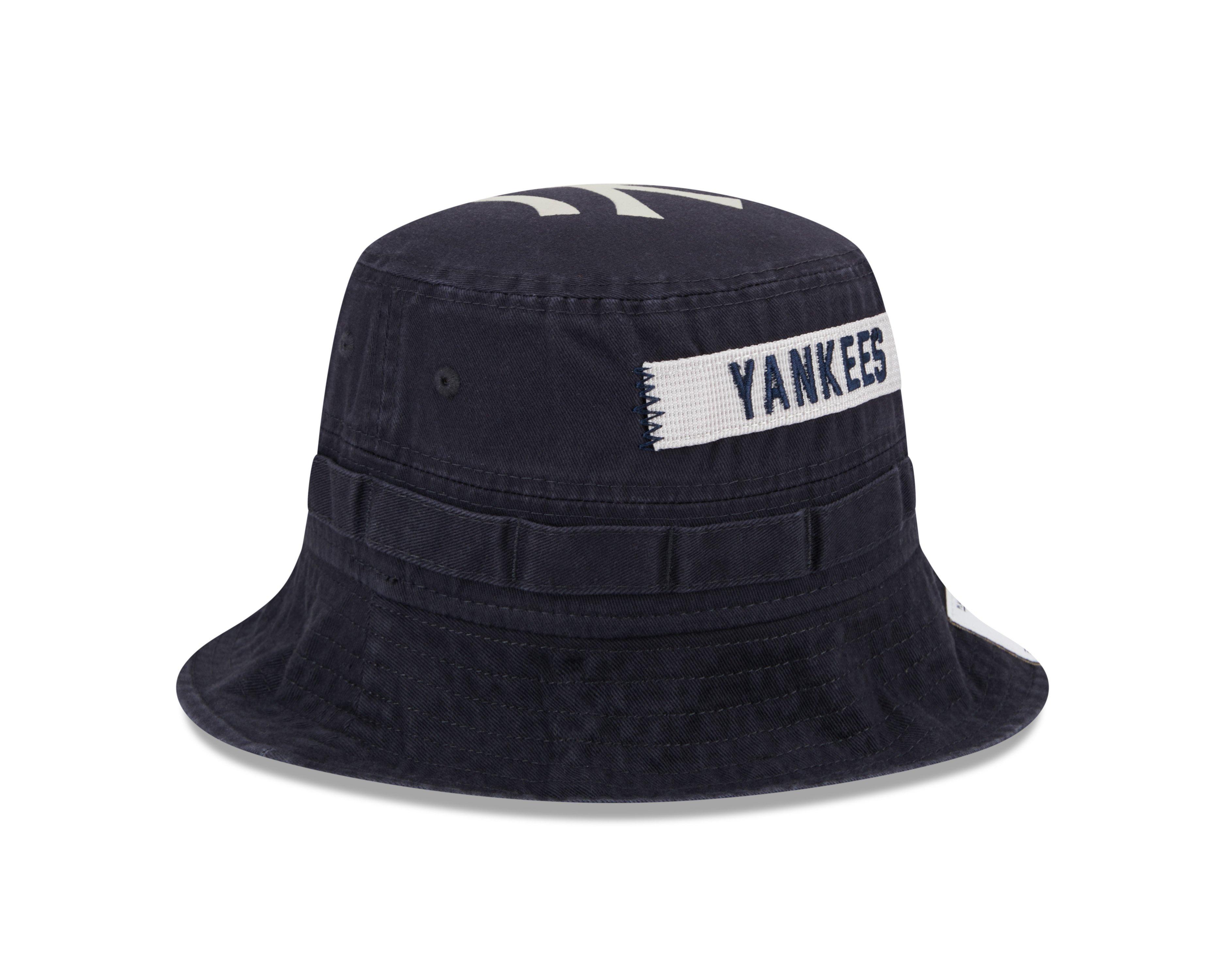 New Era New York Yankees Alpha Bucket Hat - Hibbett