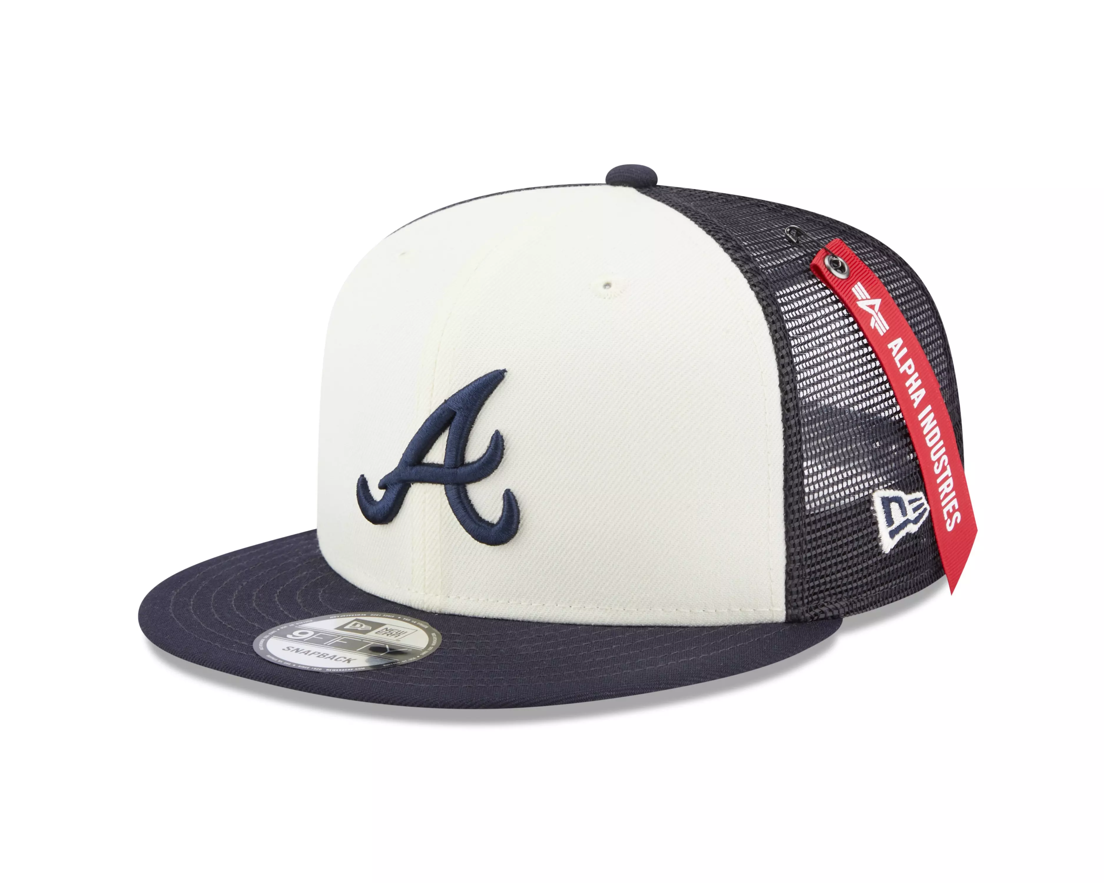 Men's New Era Navy Atlanta Braves Spring Training 9FIFTY Snapback Hat
