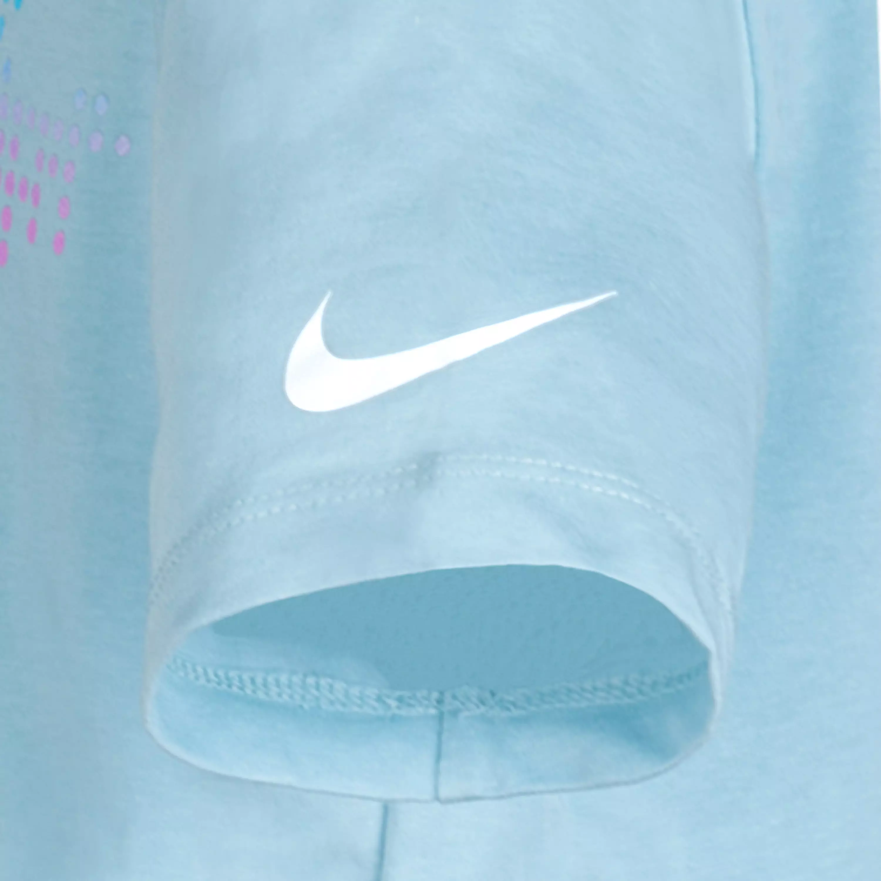 Nike Toddler Girls' Printed Biker Short Set - PURPLE