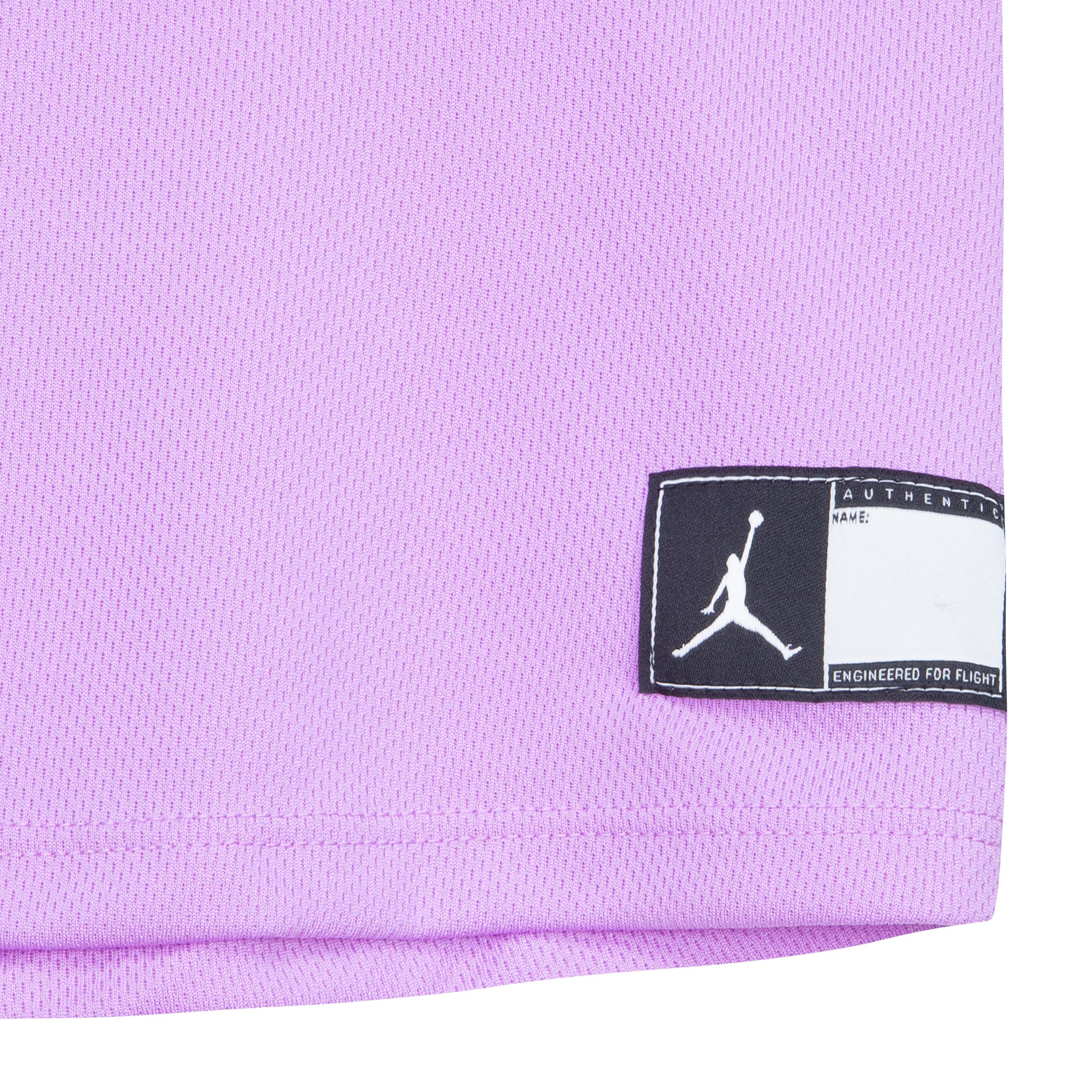 Jordan Big Girls' Jersey Dress-Purple - Hibbett